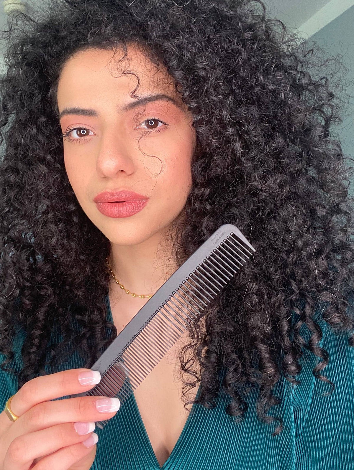 Chicago Comb Co. - Model No. 6 Carbon Fiber Comb
