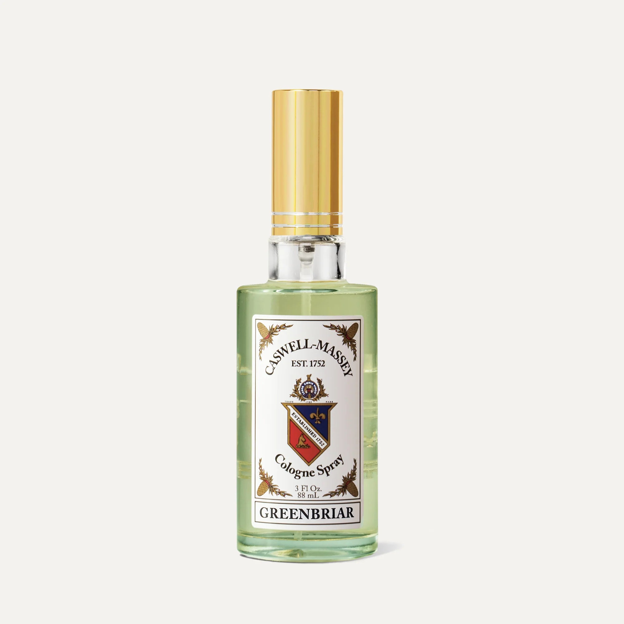 Caswell Massey Greenbriar Gold Cap Luxury Cologne (88ml/3 oz)