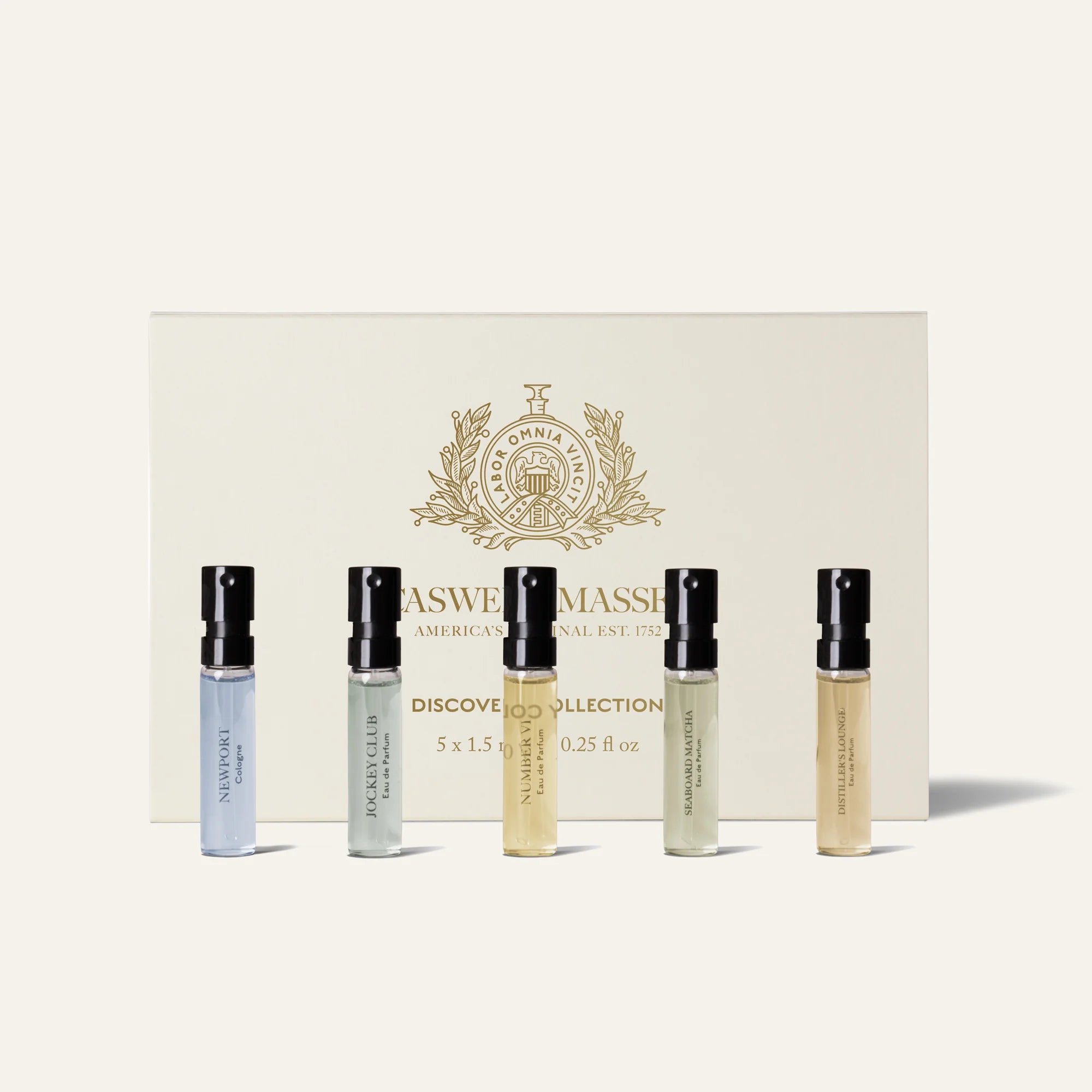 Caswell Massey Discovery Fragrance Collection - 5 x 0.25oz. / 7.5ml Vials