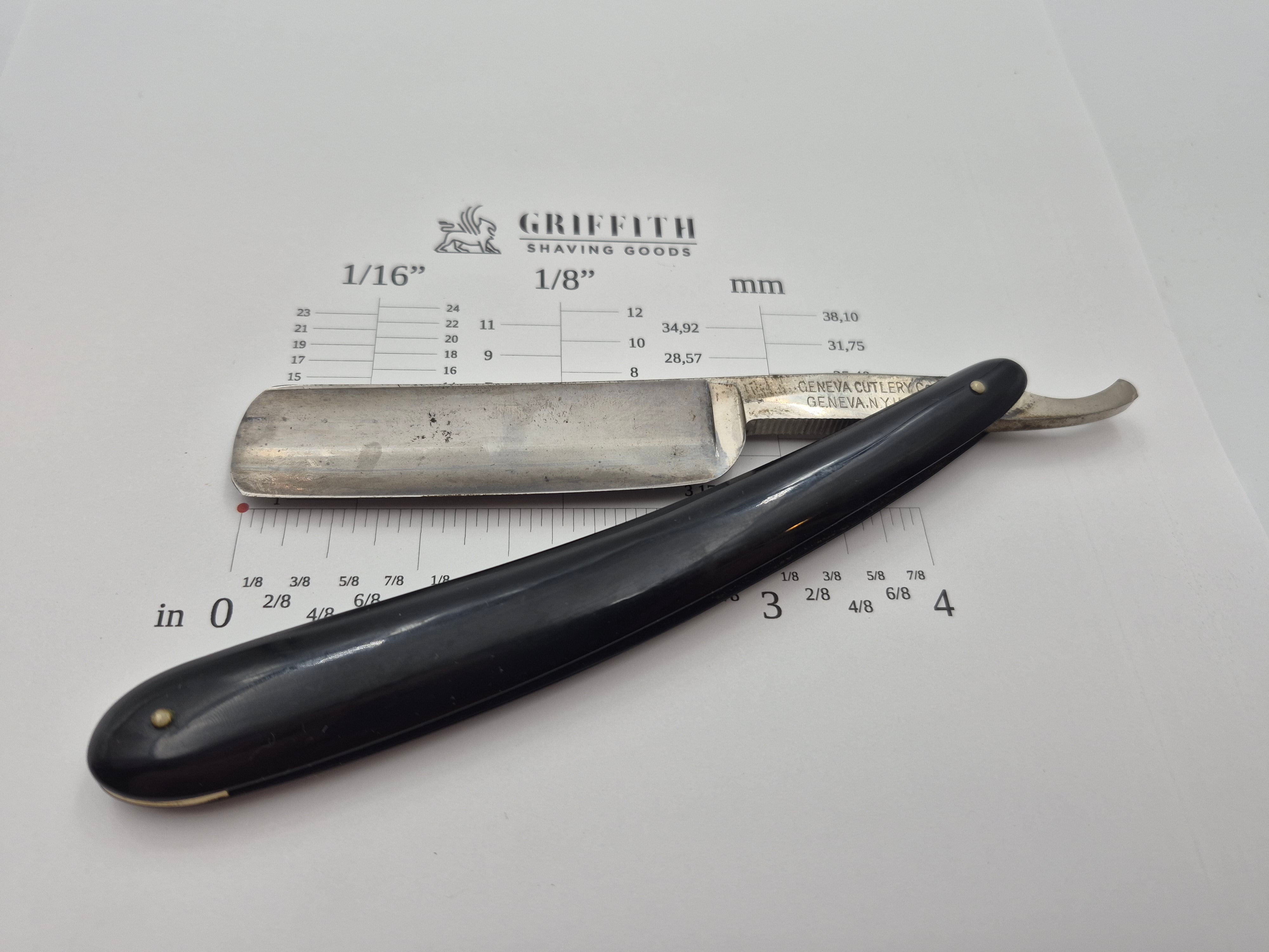 Vintage Geneva Cutlery American Razor for Restoration