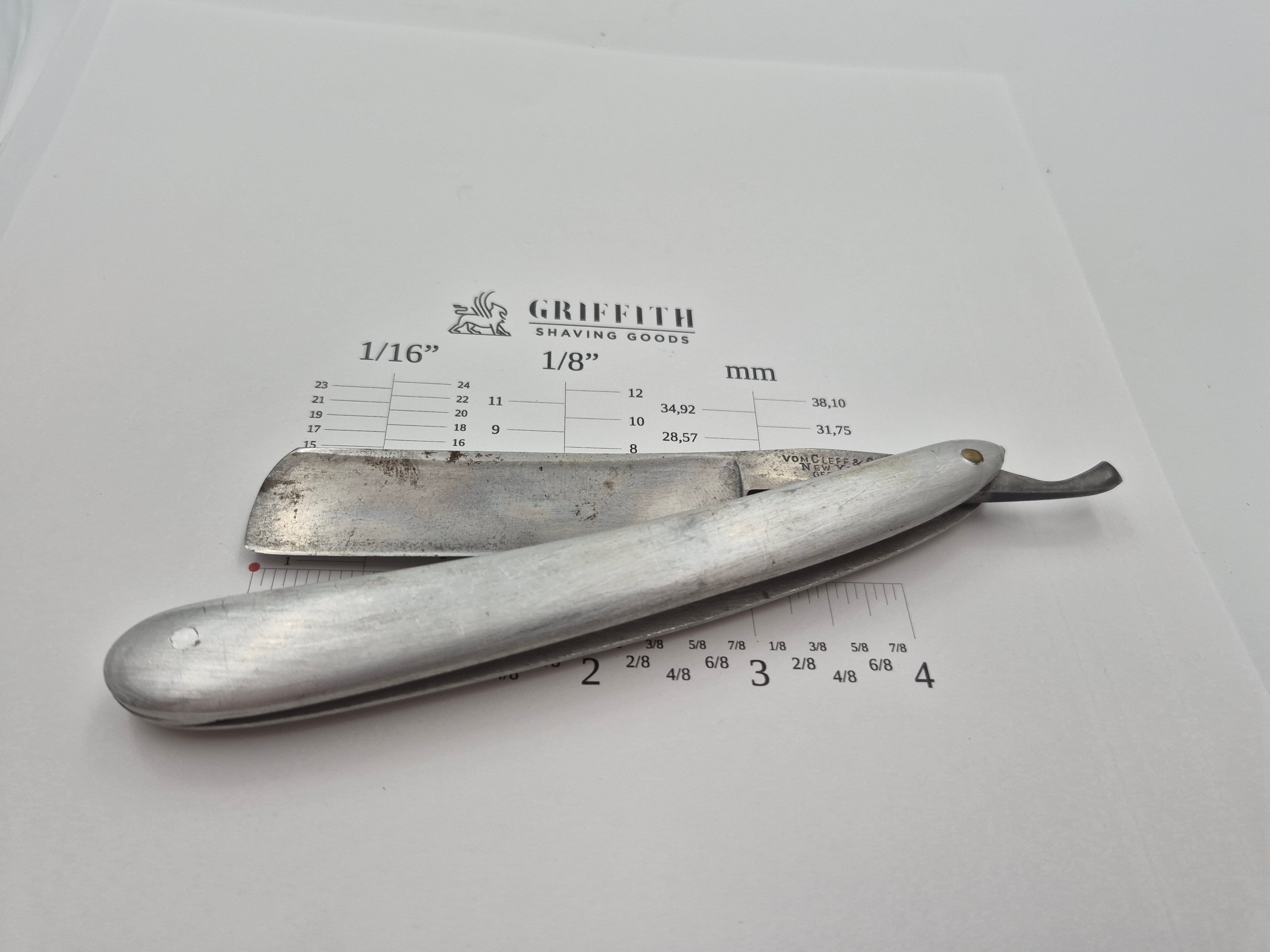 Vintage Vom Cleff & Co. Razor for Restoration