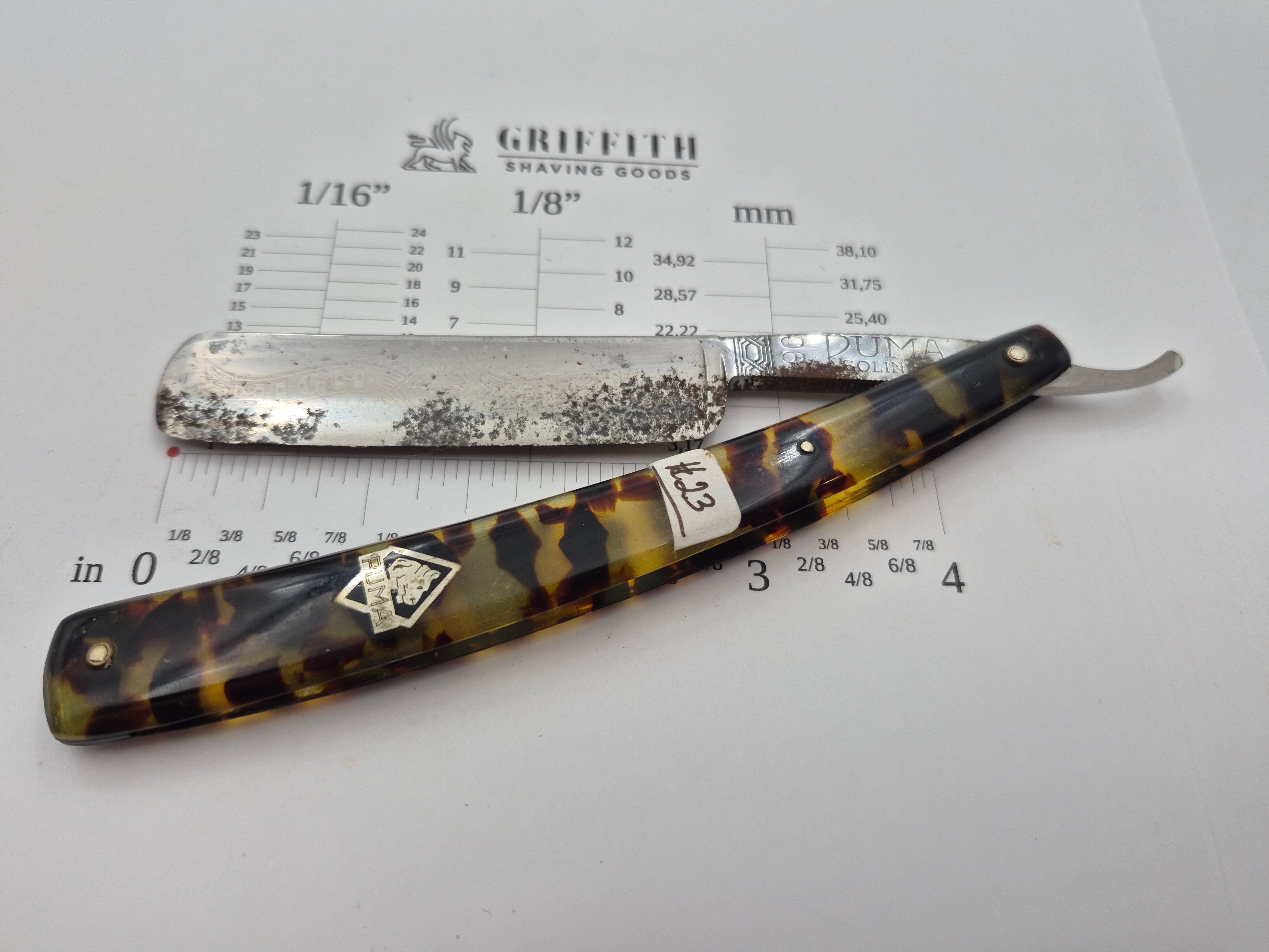 Vintage Puma German Razor for Restoration