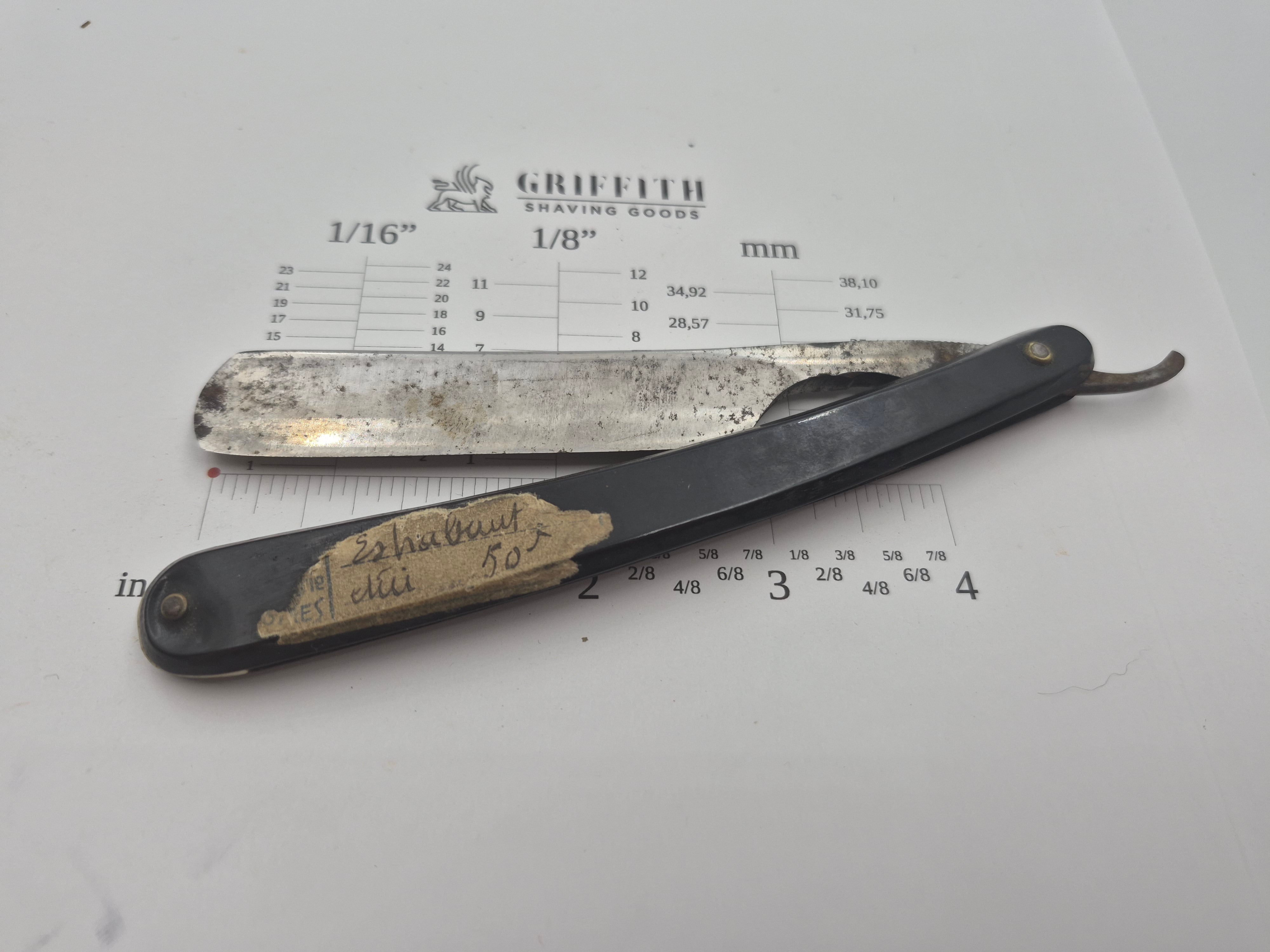 Vintage ? ? French Razor for Restoration