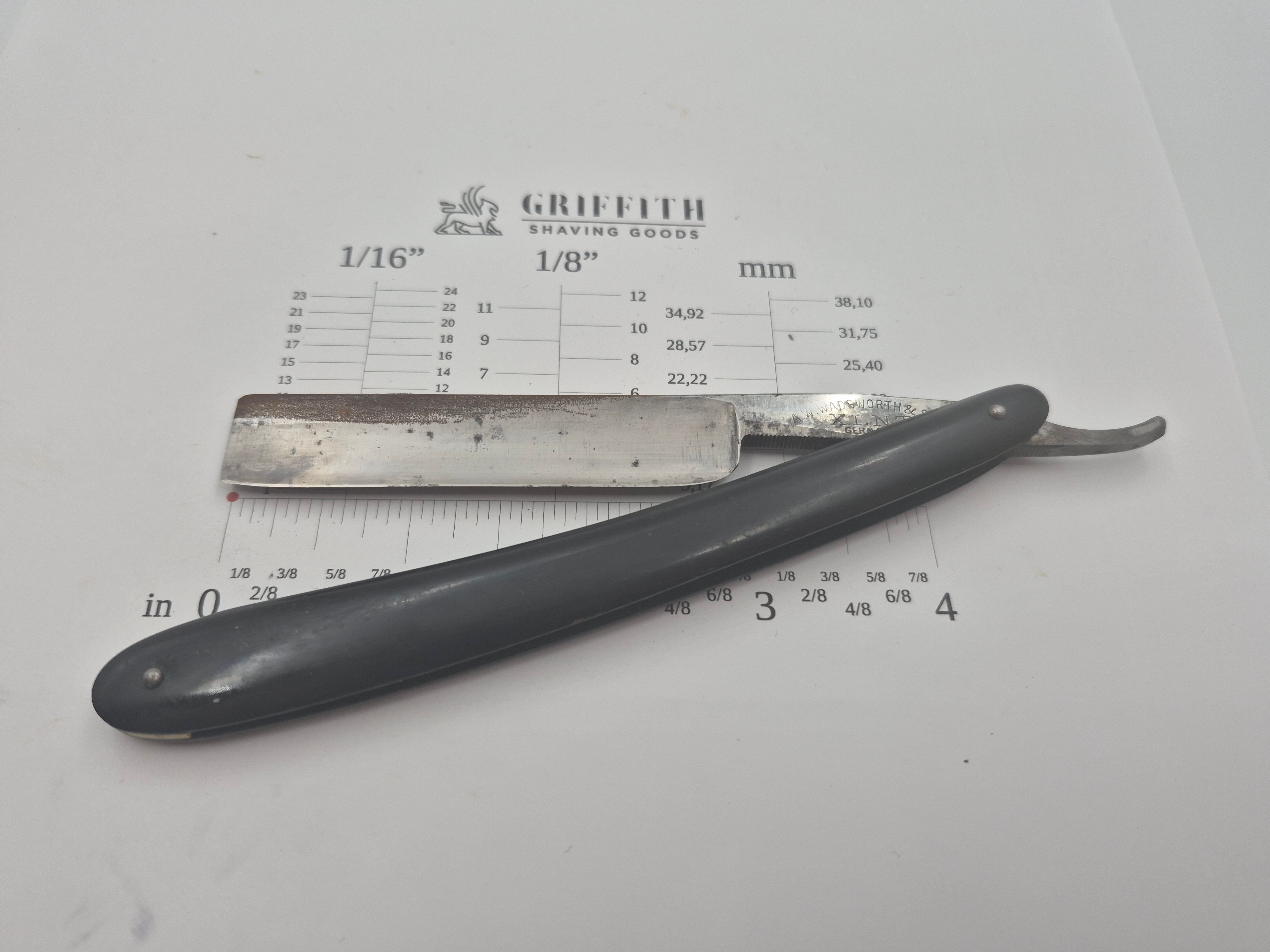 Vintage Wadsworth German Razor for Restoration