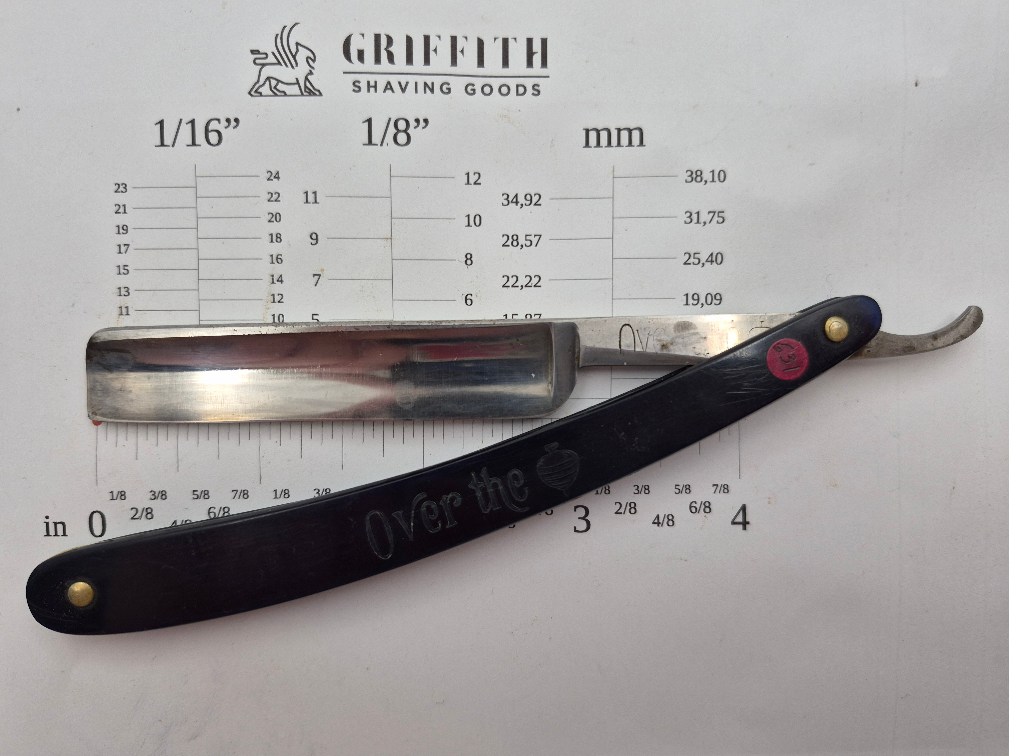 Vintage Wadsworth Over The Top Razor for Restoration