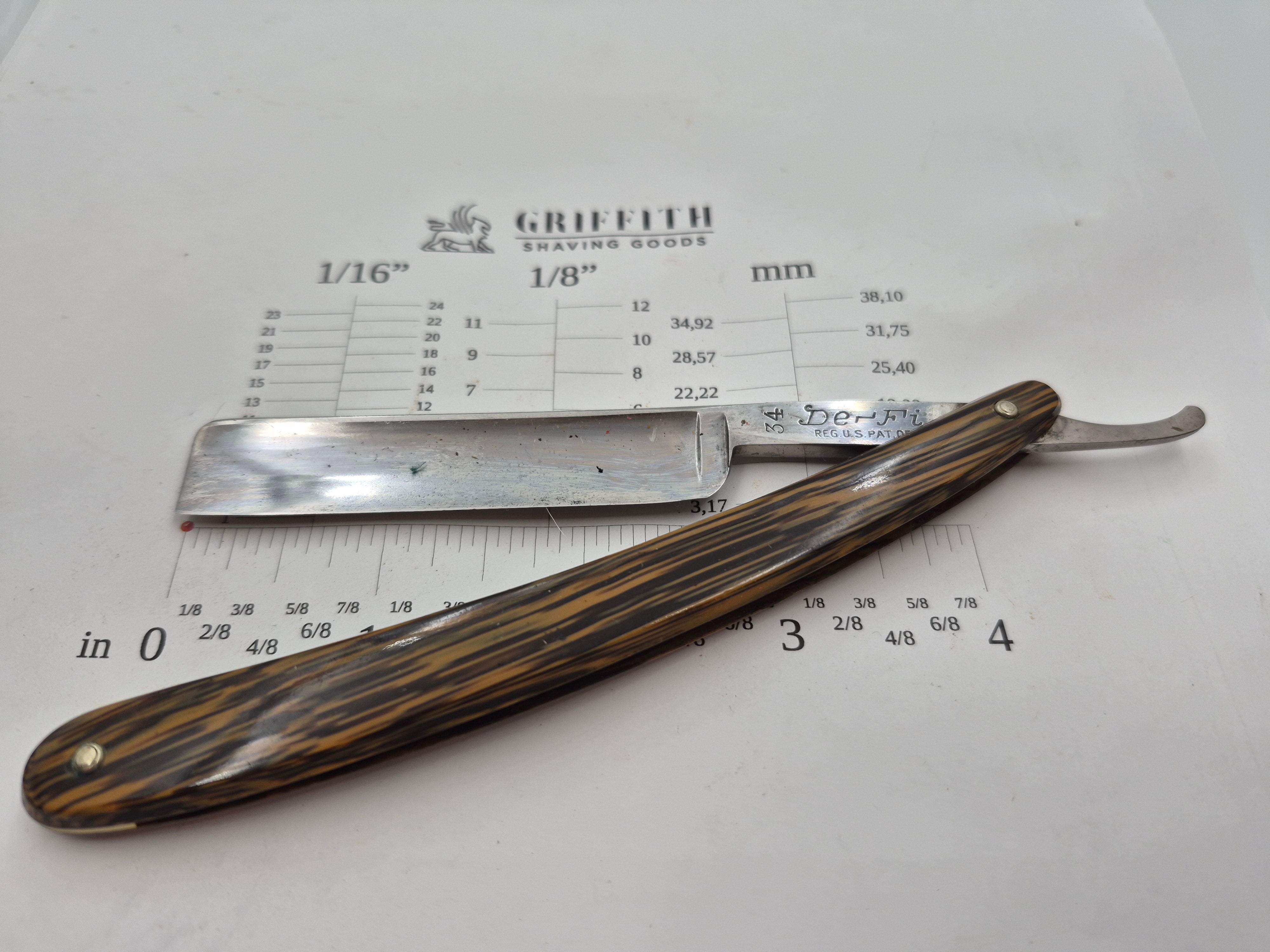 Vintage Wester Bros. De-Fi Razor for Restoration
