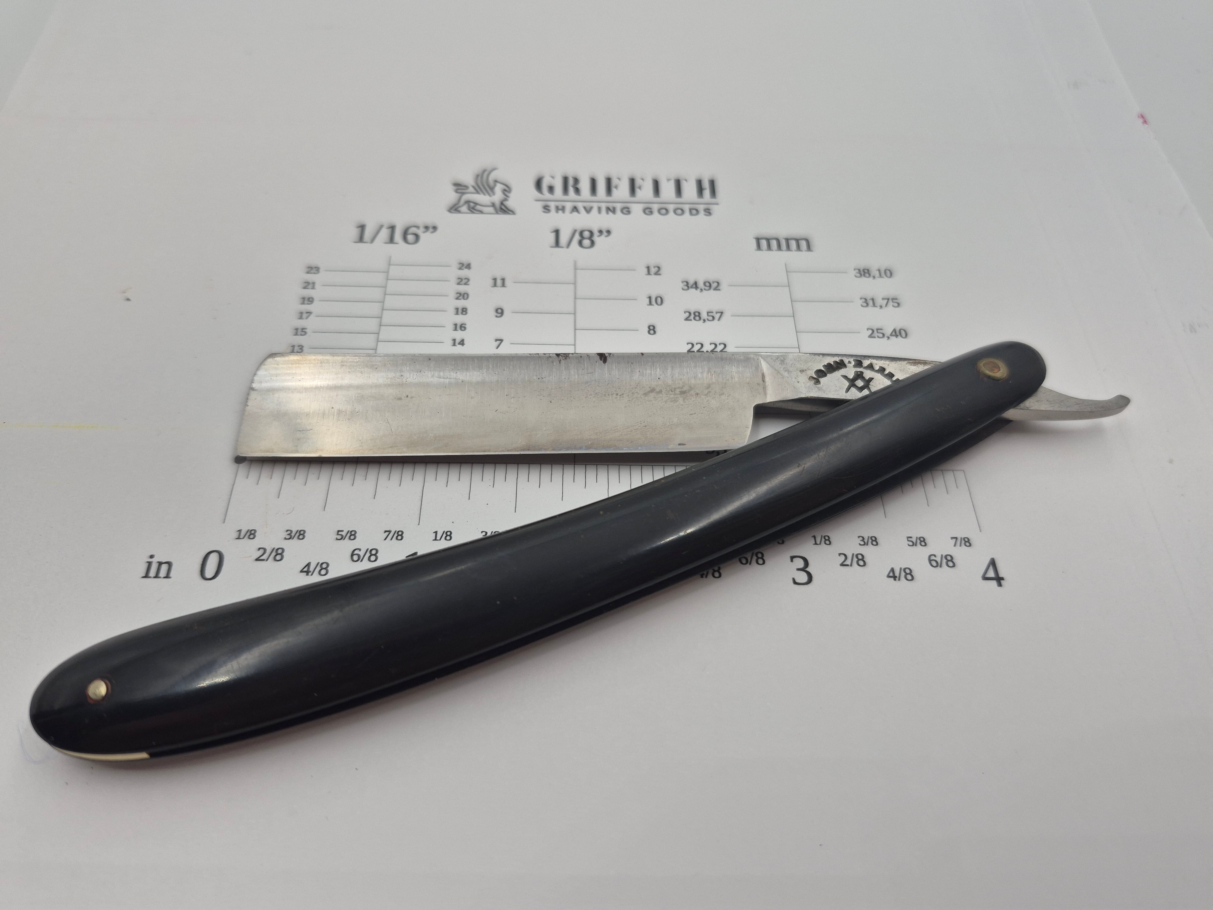 Vintage John Barber Old Regrind Sheffield Razor for Restoration