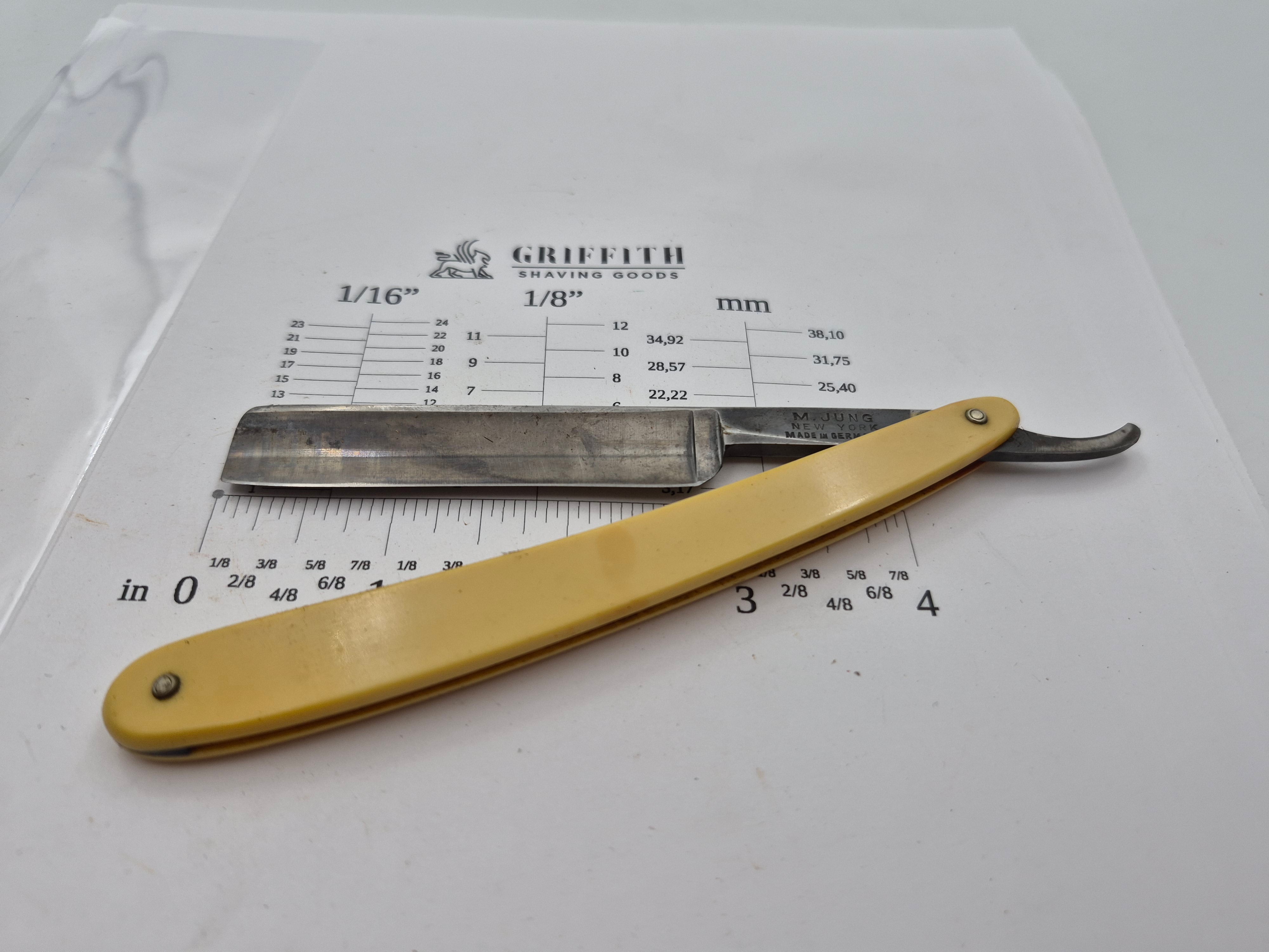 Vintage M. Jung German Razor for Restoration