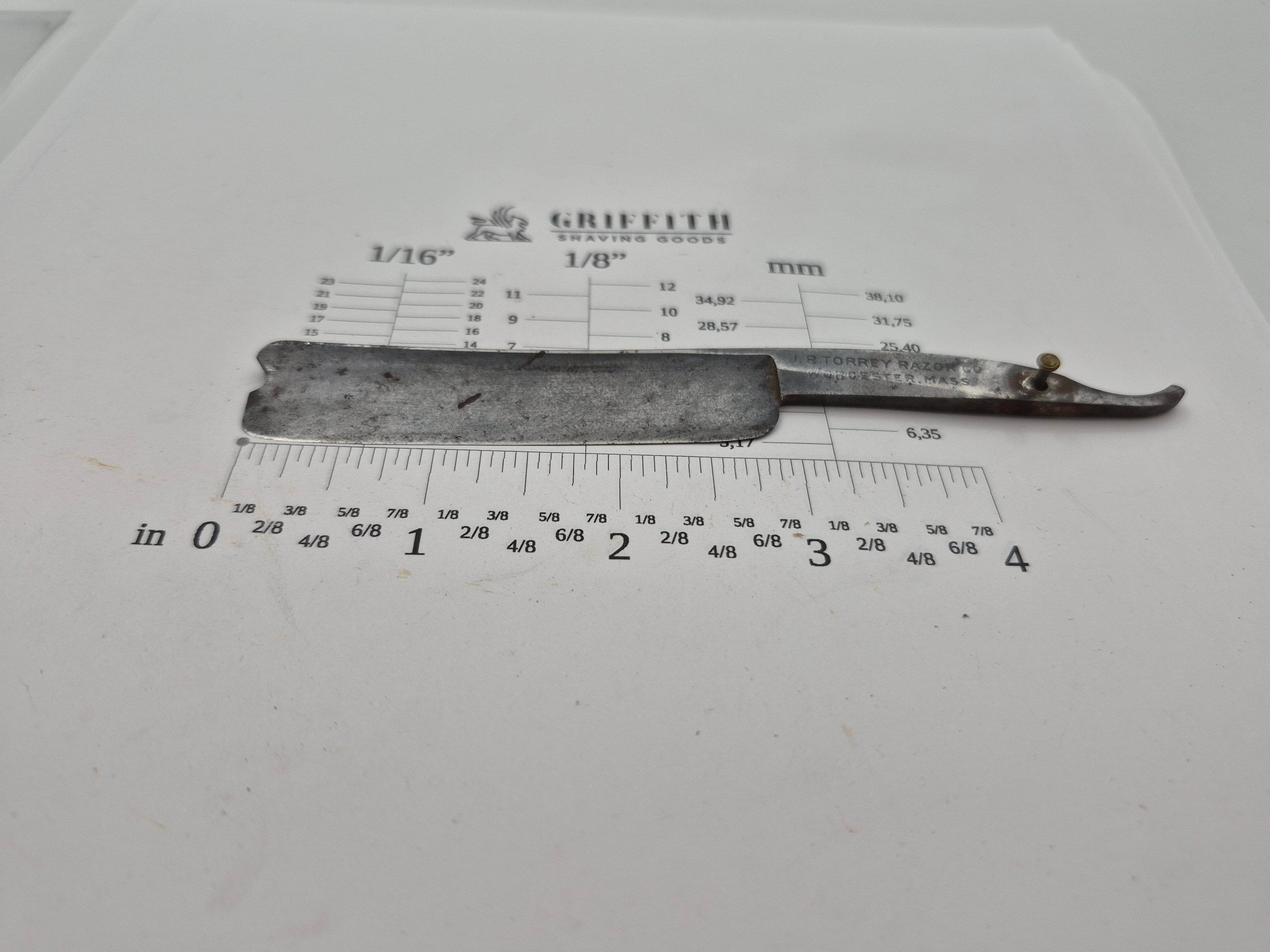 Vintage Torrey American Razor for Restoration