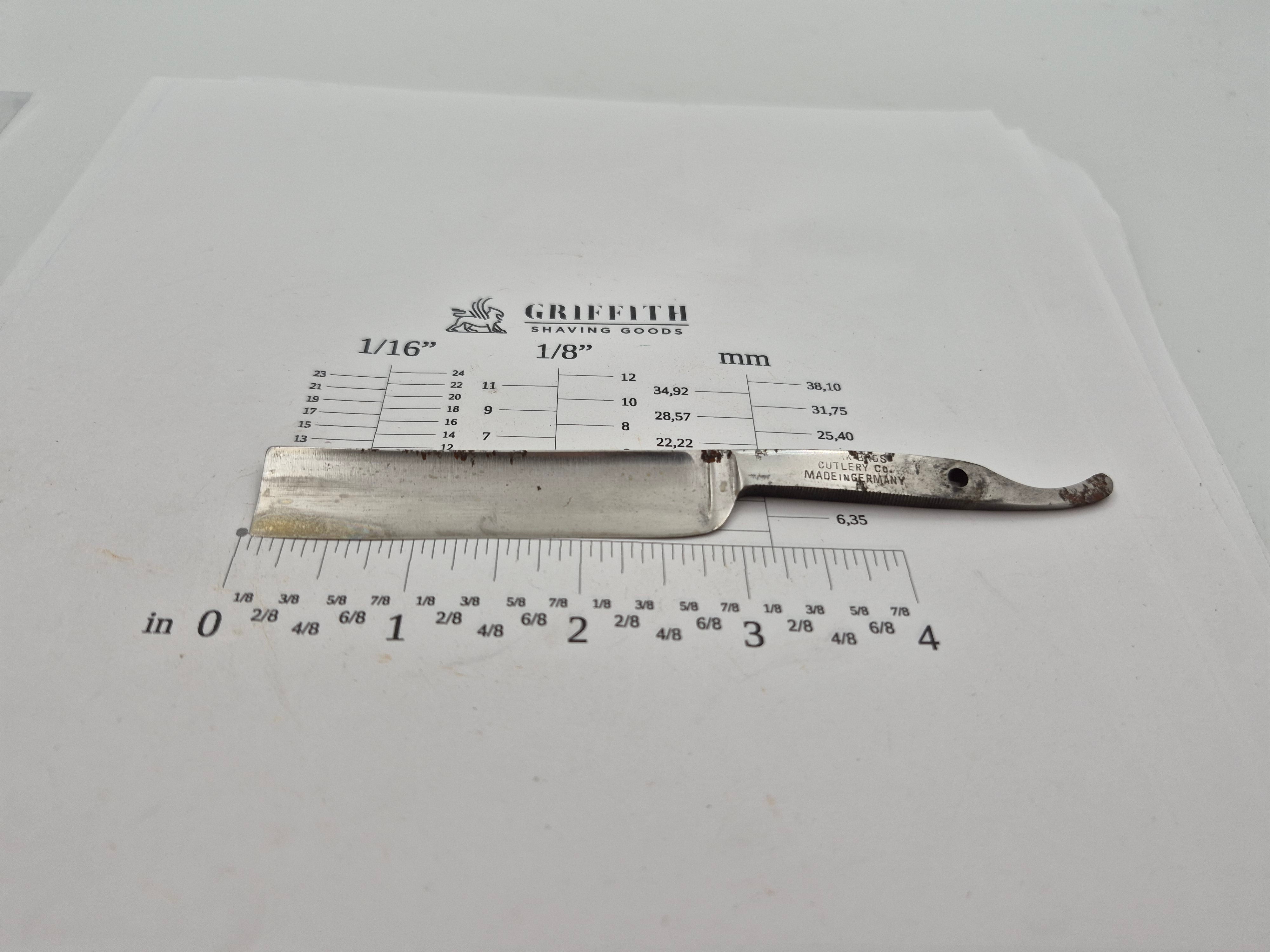 Vintage ? Bros. Cutlery Razor for Restoration