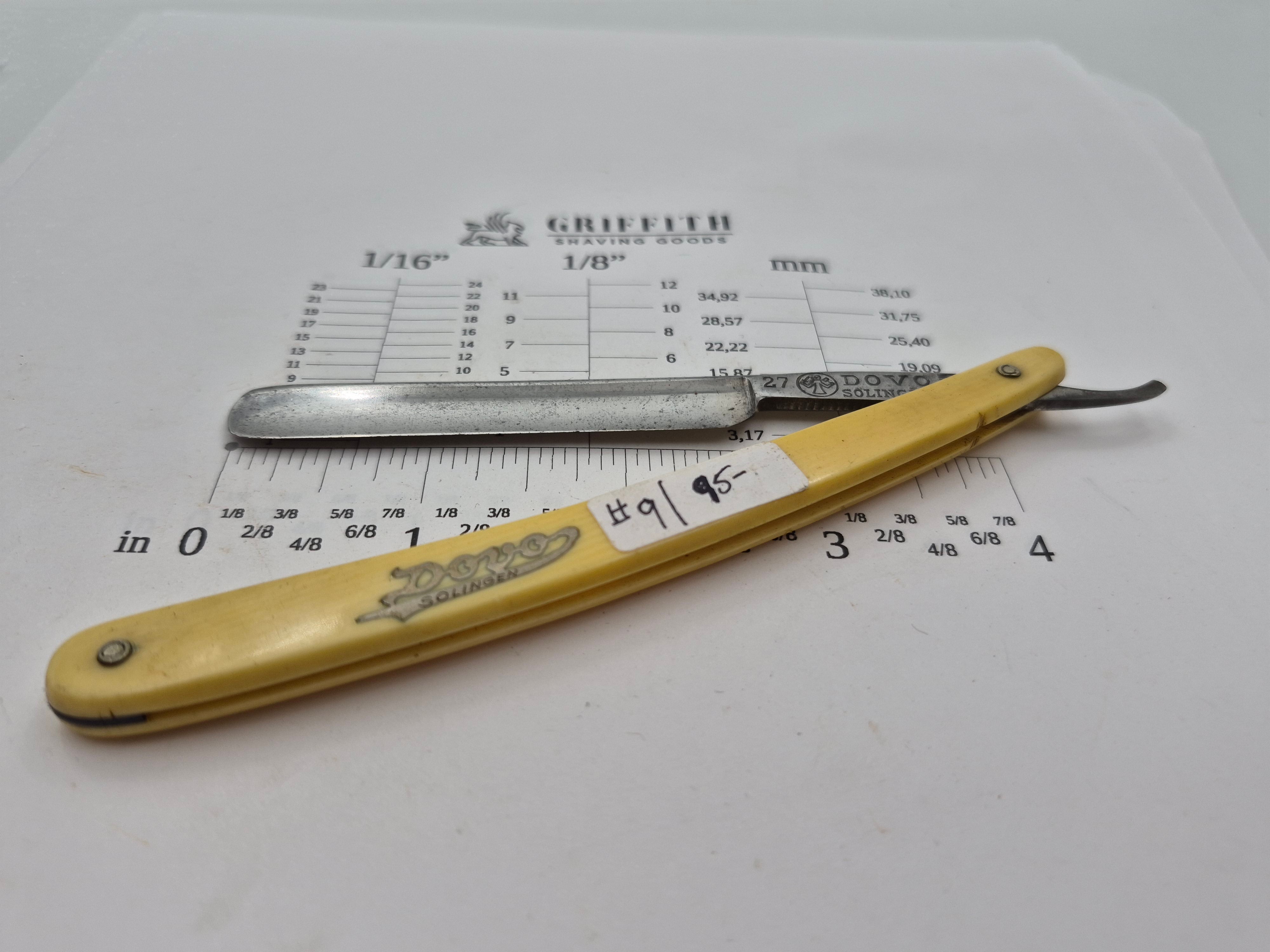 Vintage Fritz Bracht Dovo Solingen Razor for Restoration