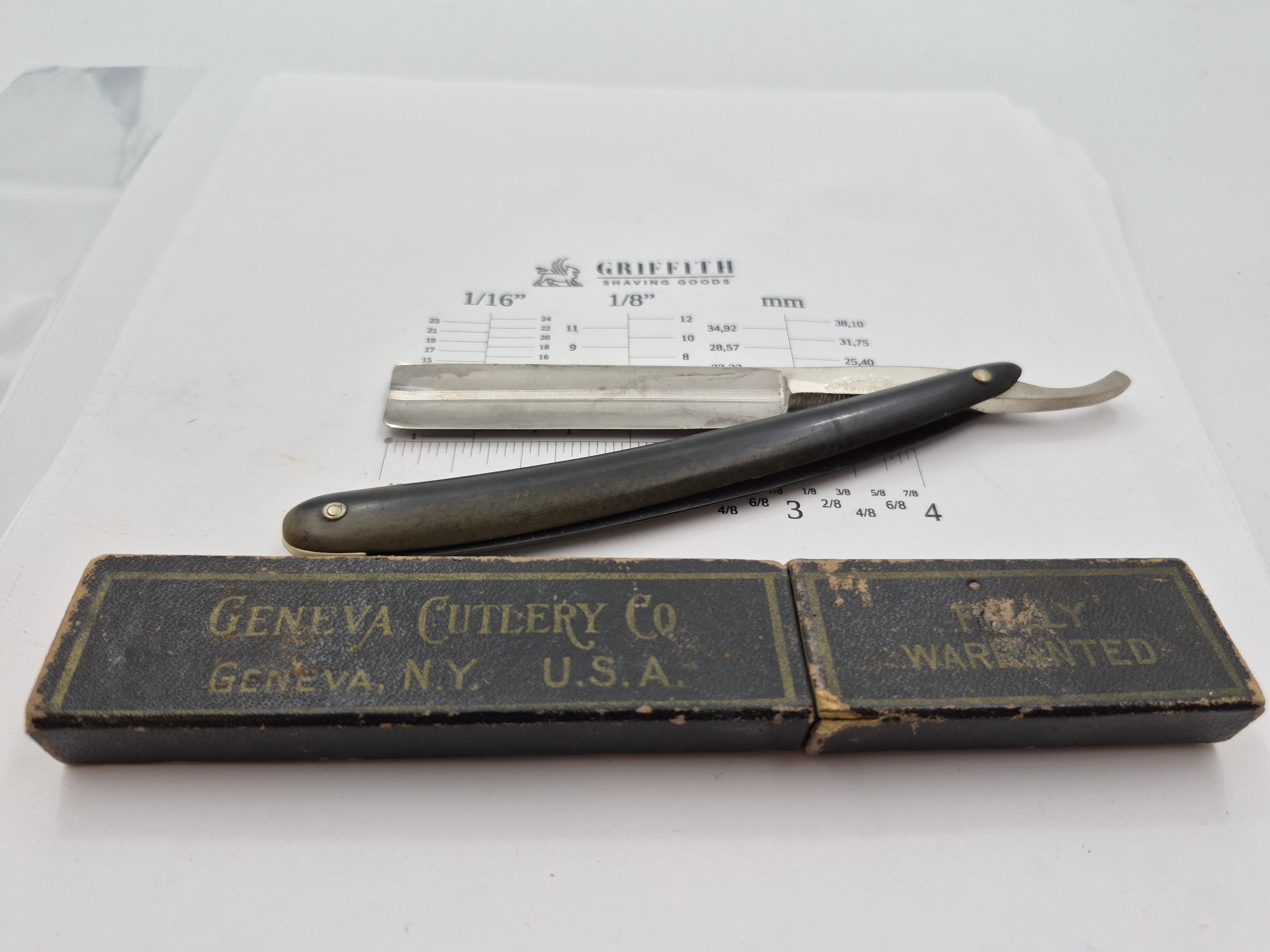 Vintage Geneva Cutlery Razor for Restoration