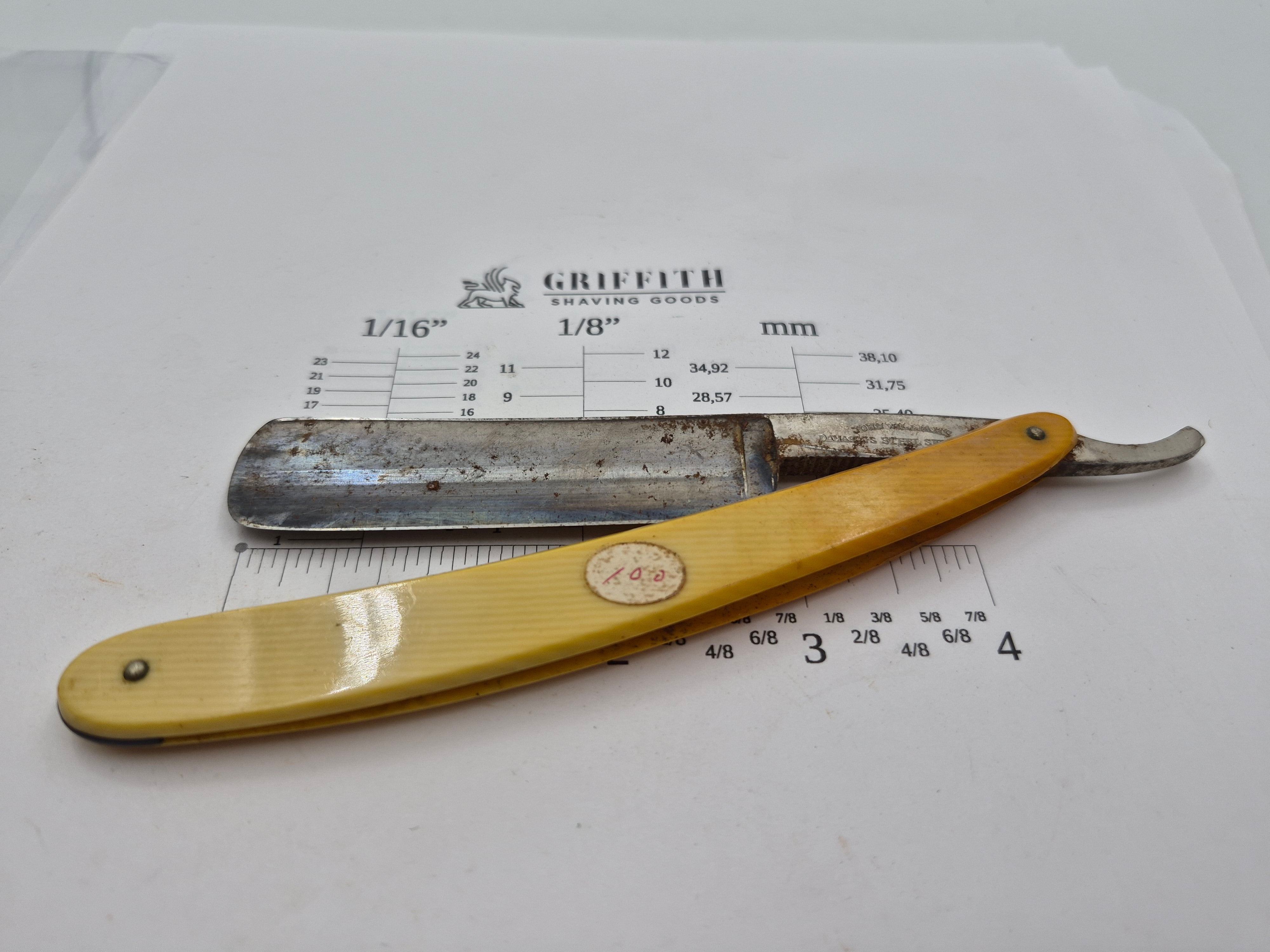 Vintage John Williams Sheffield Razor for Restoration
