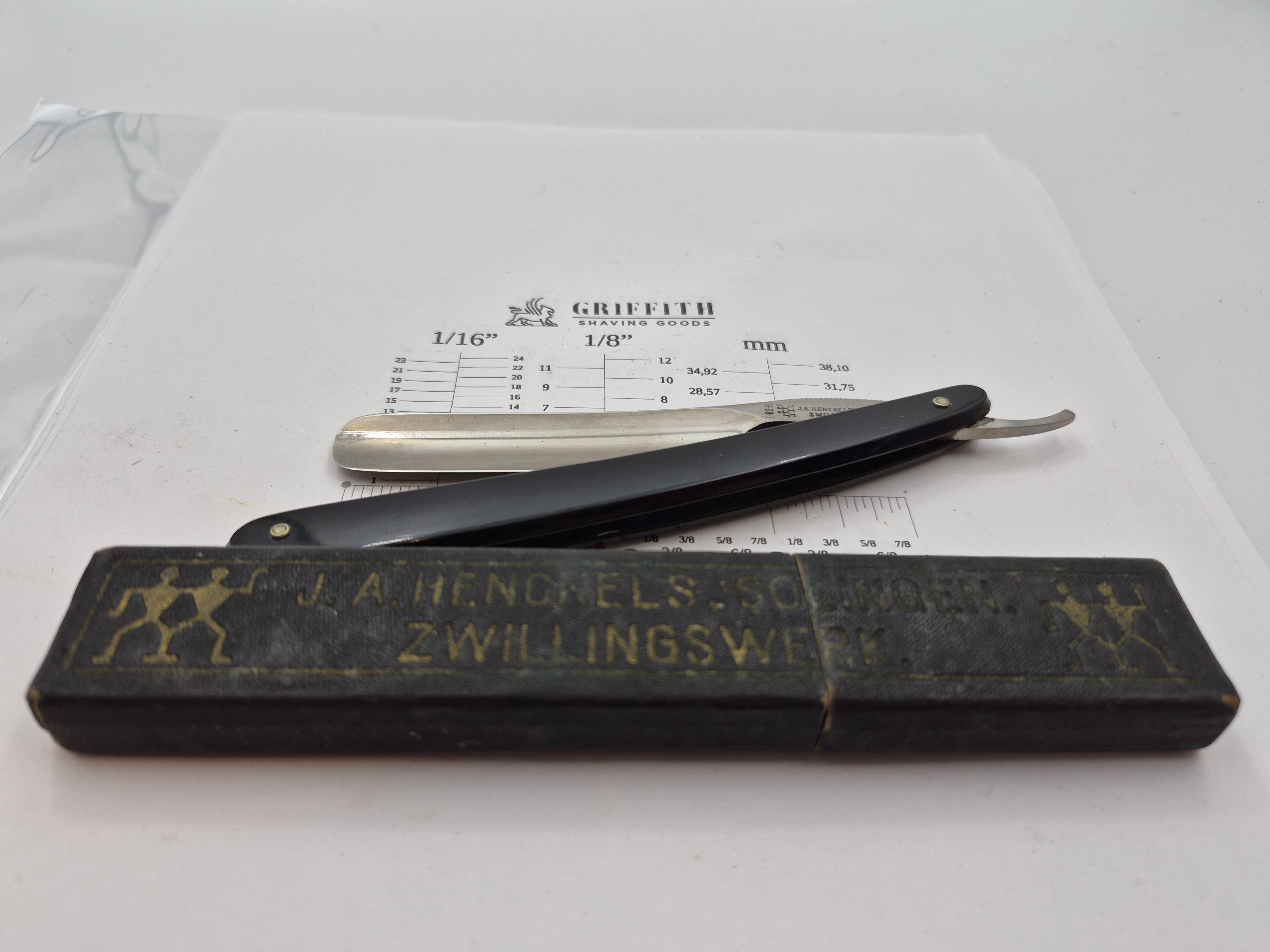 Vintage Henckels Solingen Razor for Restoration