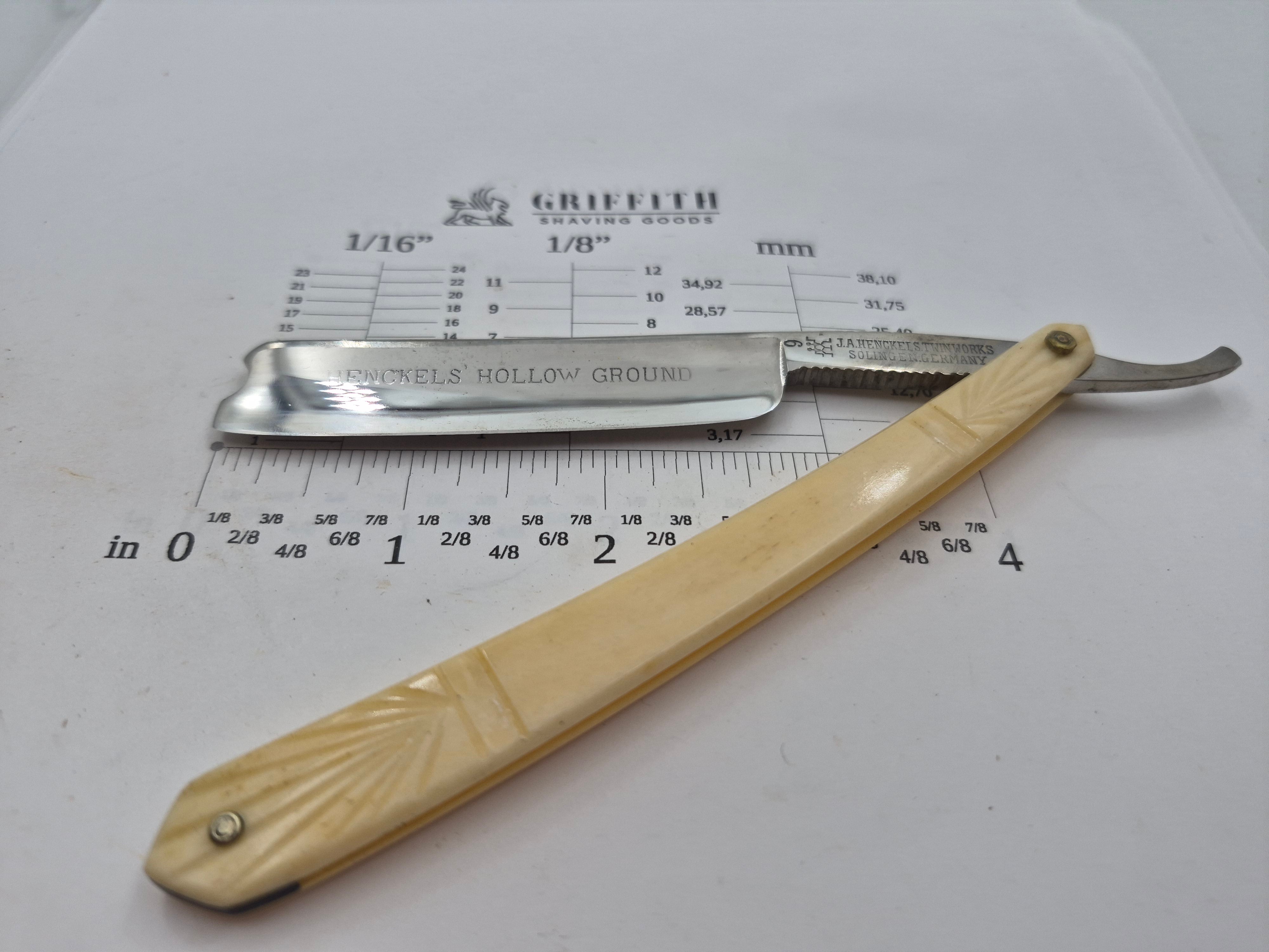 Vintage Henckels Solingen Razor for Restoration