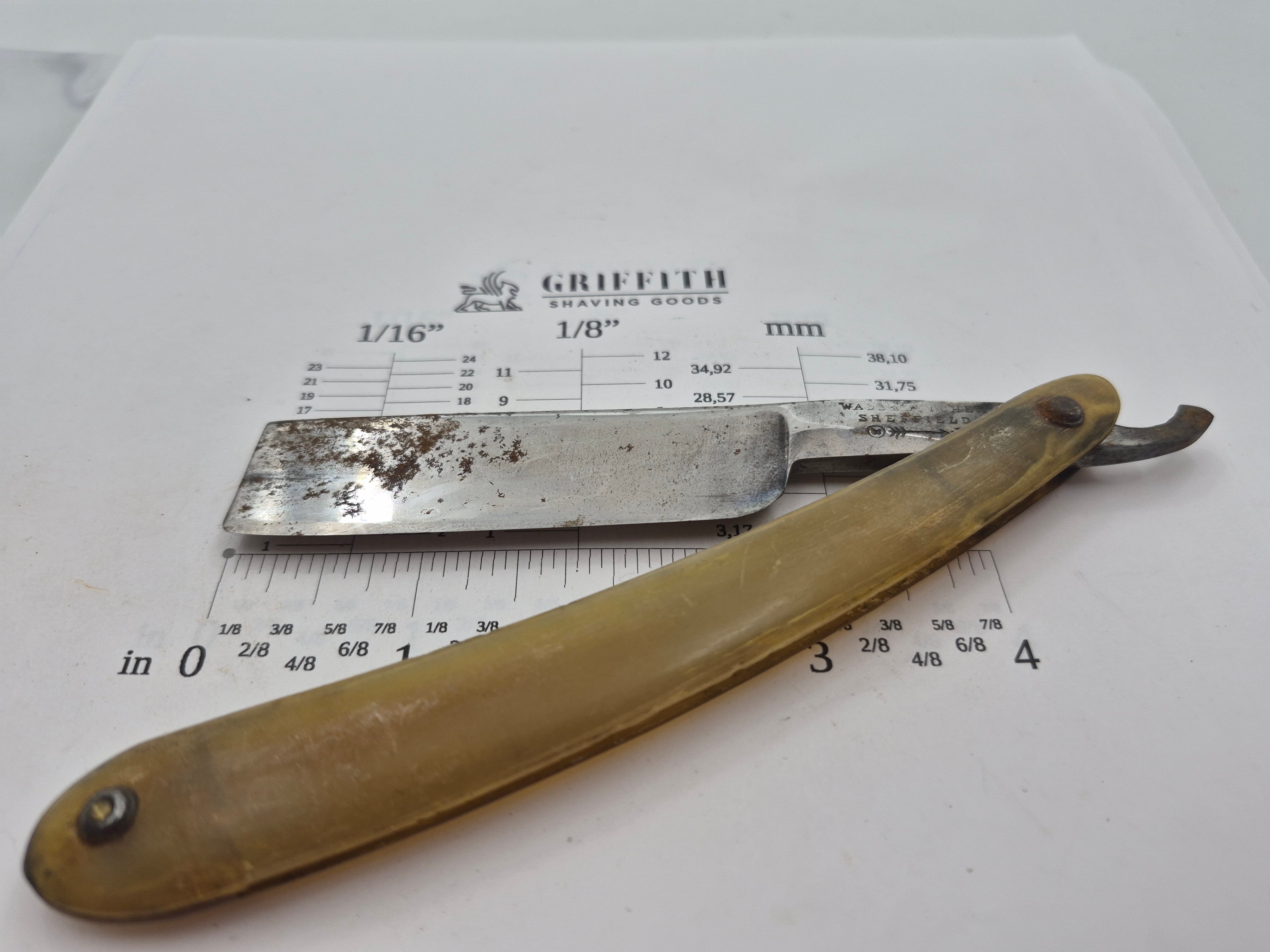 Vintage Wade & Butcher Sheffield Razor for Restoration