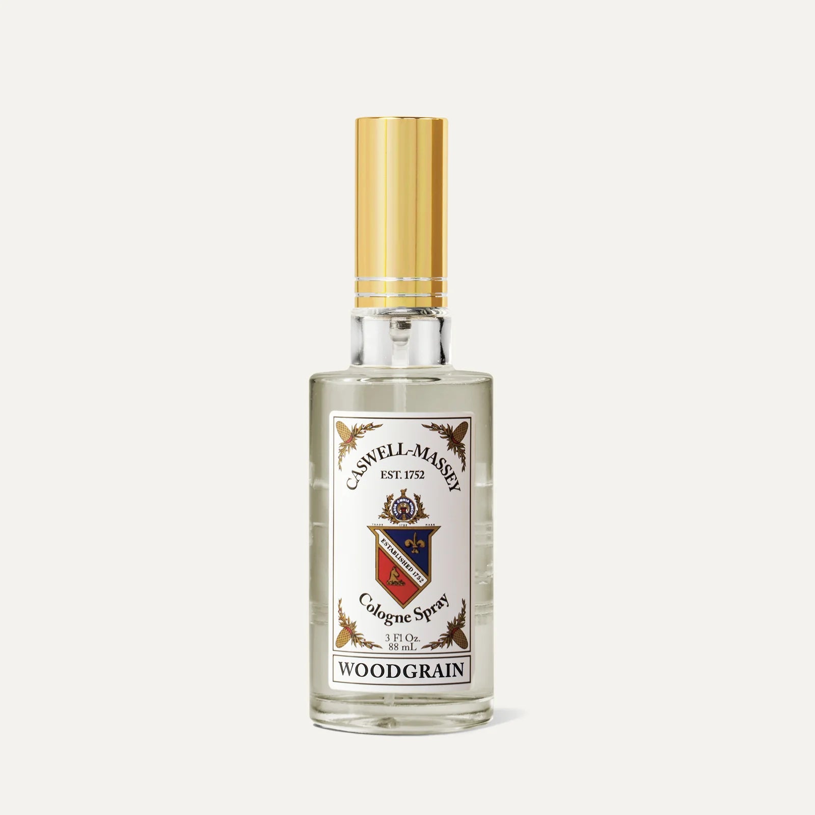 Caswell Massey Woodgrain Gold Cap Luxury Cologne (88ml/3 oz)