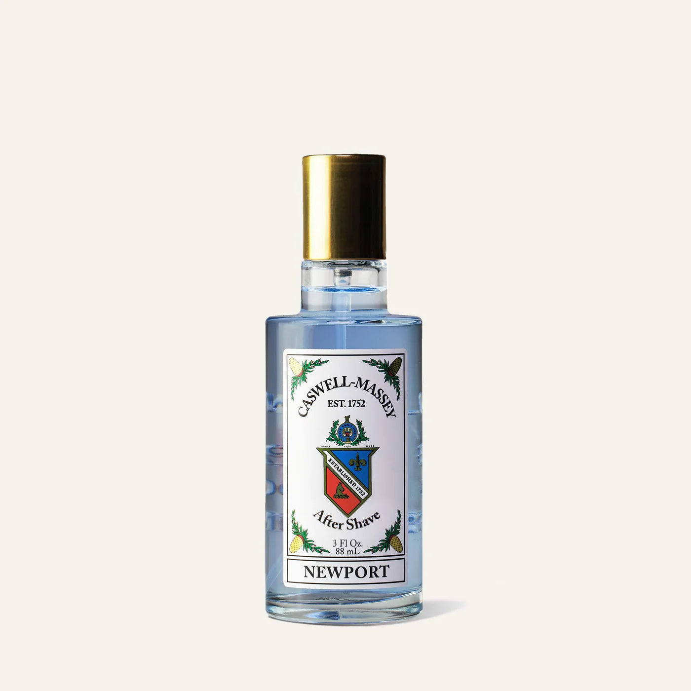 Caswell Massey Newport Gold Cap Luxury After Shave (88ml/3 oz)