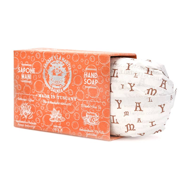 Abbate Y La Mantia - Soap | Saffron, Sweet Almond Oil, Green Tea
