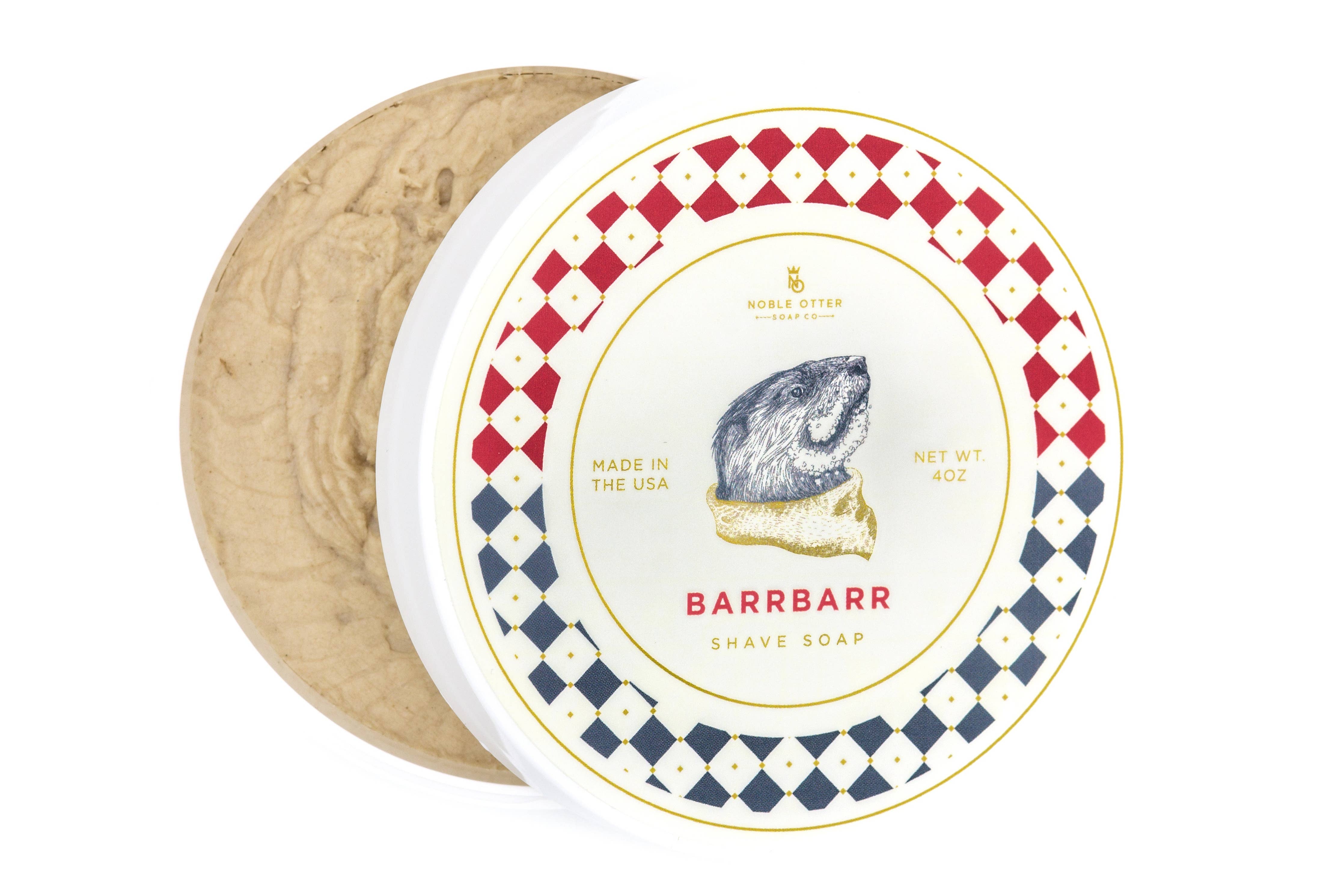 Noble Otter Soap Co. - BarrBarr Shave Soap