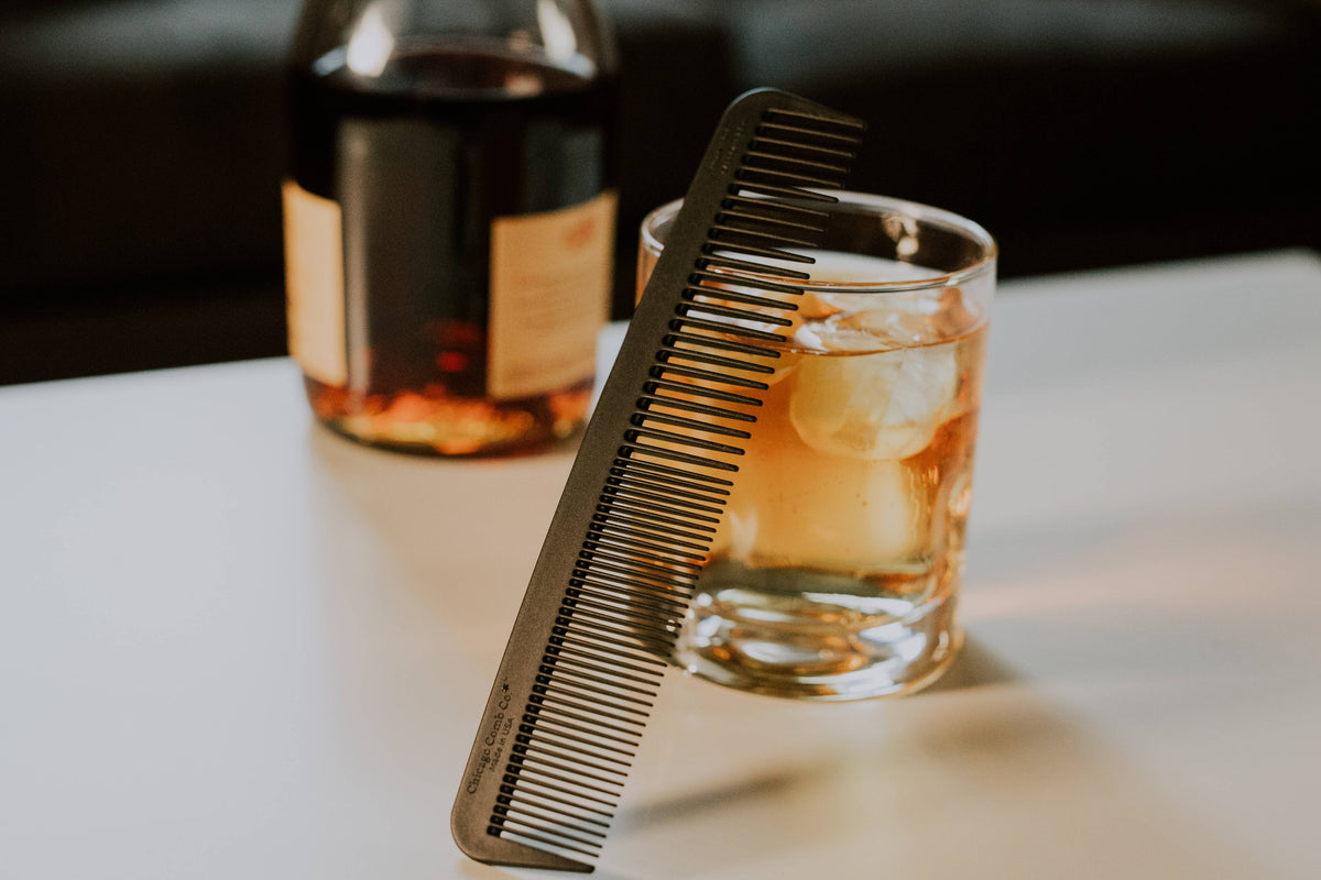 Chicago Comb Co. - Model No. 6 Carbon Fiber Comb