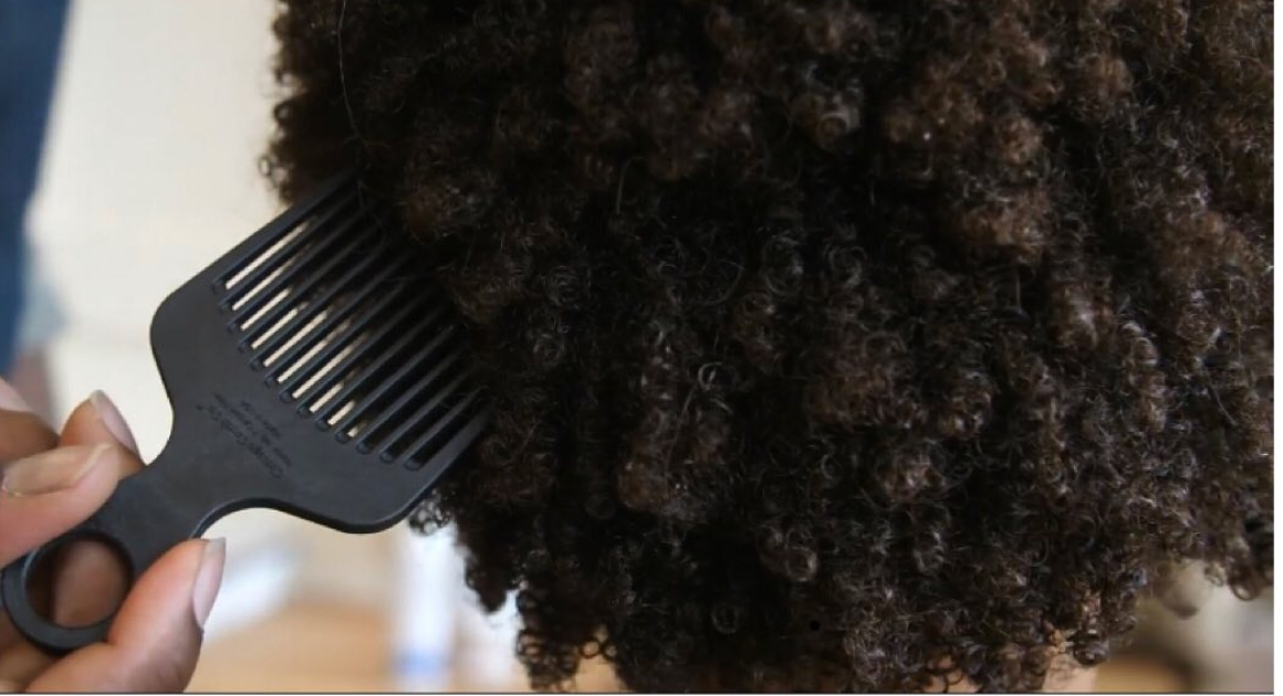 Chicago Comb Co. - Model No. 7 Carbon Fiber Pick Comb