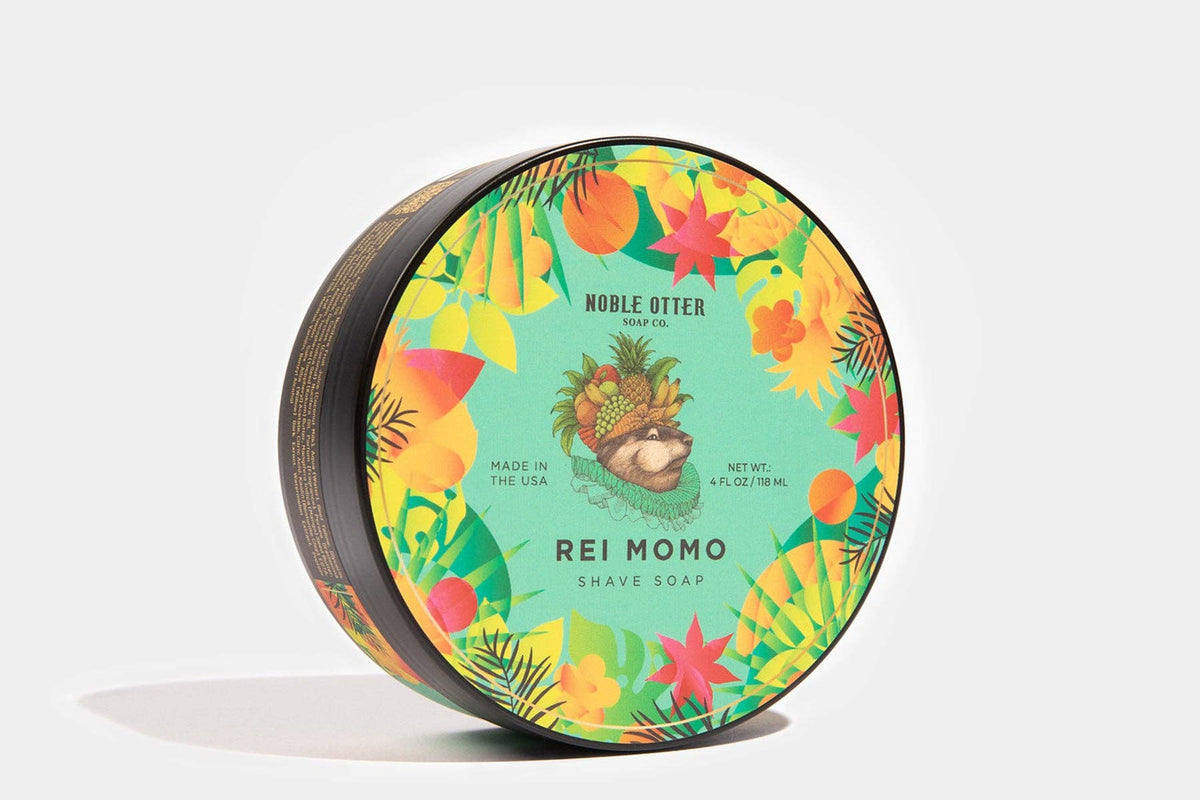 Noble Otter Soap Co. - Rei Momo Shaving Soap