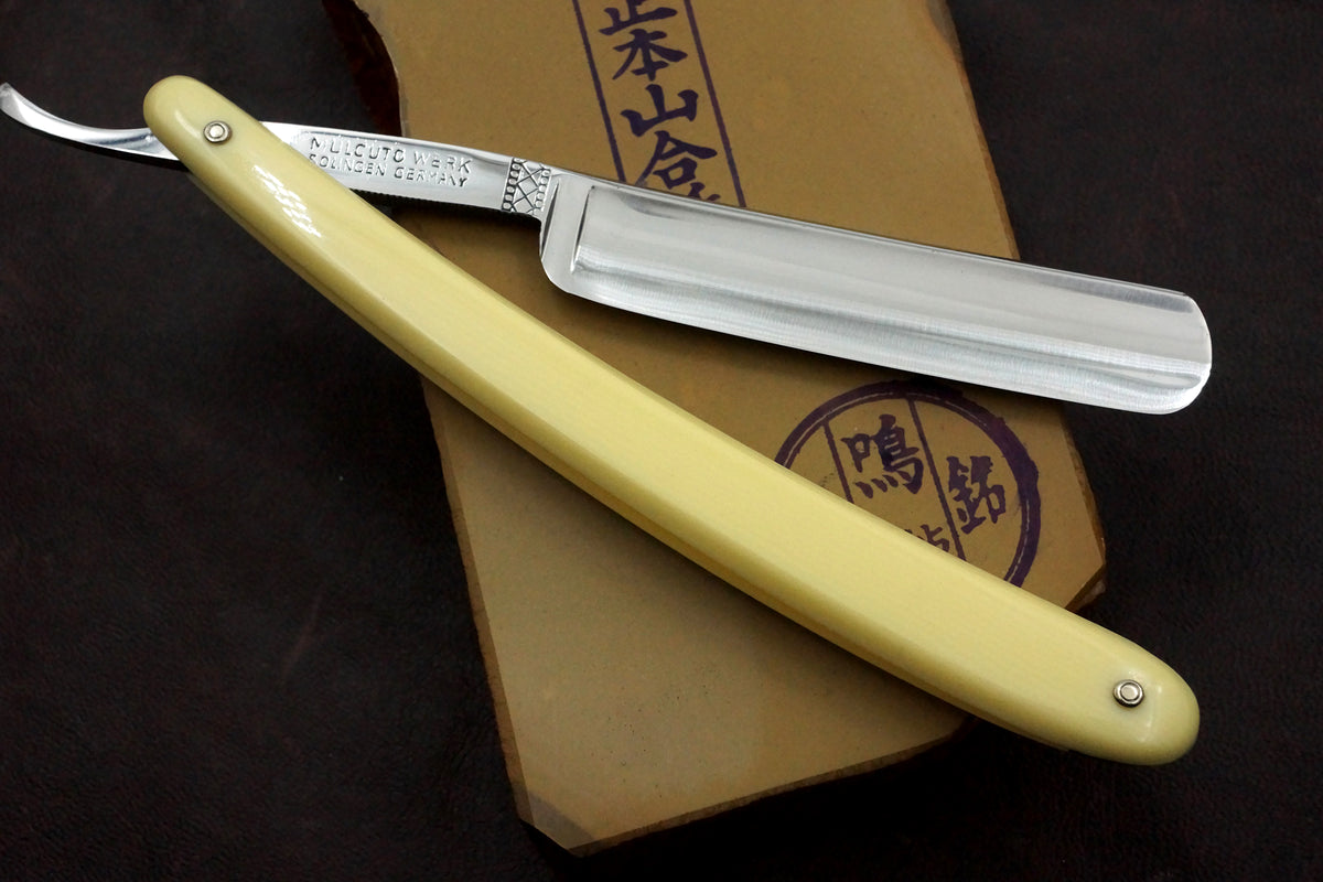 Royal Crown International AMCO Nahezu makellose 11/16 Klinge - Vintage Solingen Rasiermesser - Rasurbereit