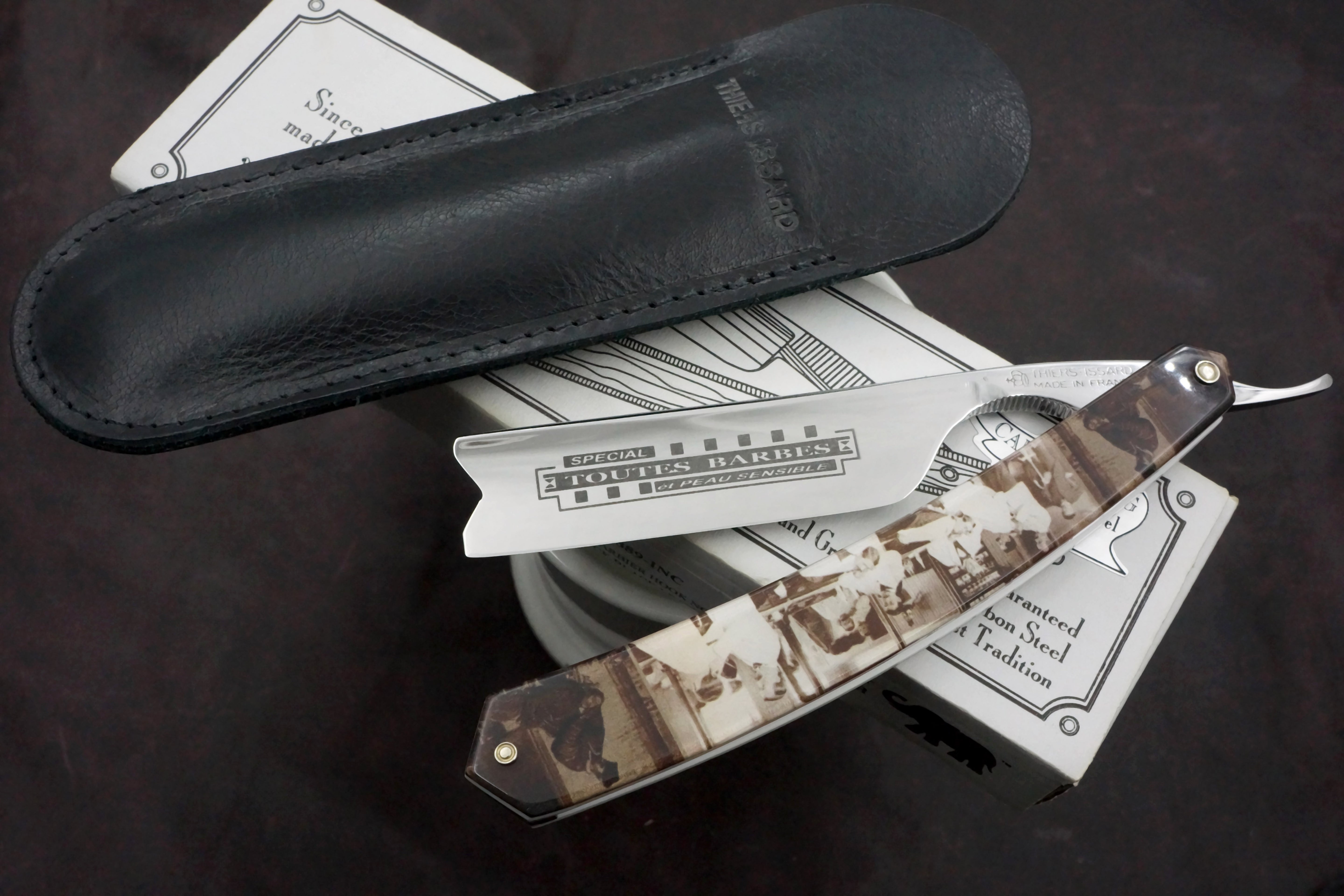 Thiers Issard 7/8 Full Hollow - Preowned French Straight Razor - Shave Ready