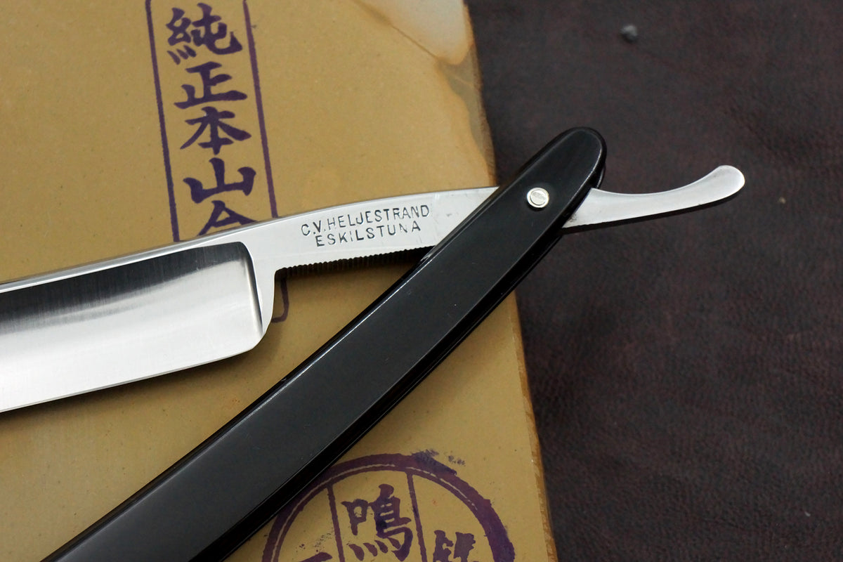 C.V. Heljestrand Private Label 5/8 Blade - Excellent+ Eskilstuna Sweden Straight Razor - Shave Ready
