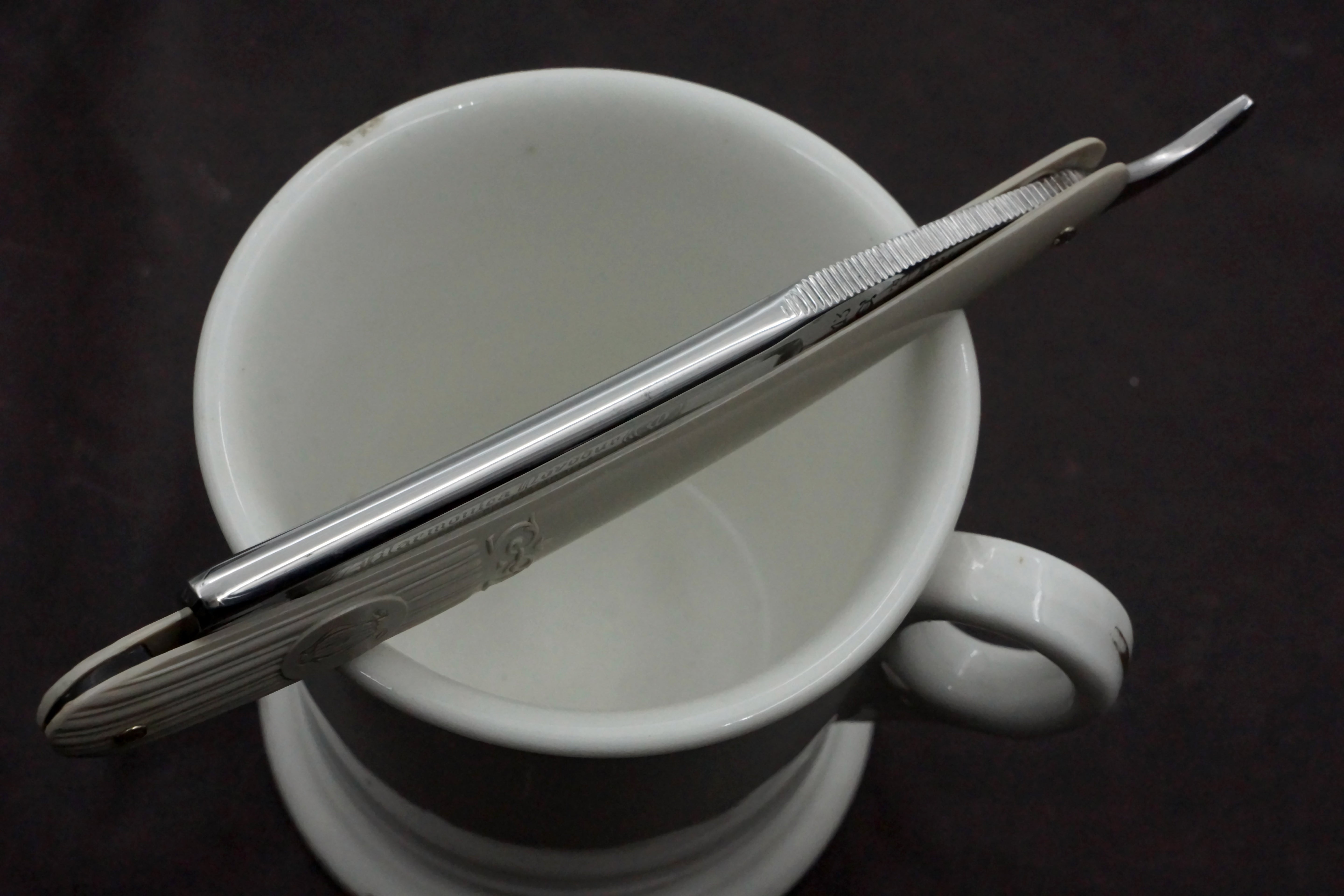 Filarmonica JMP No. 13 Novodur 13/16 Full Hollow Blade - Excellent Restored Vintage Spanish Straight Razor - Shave Ready