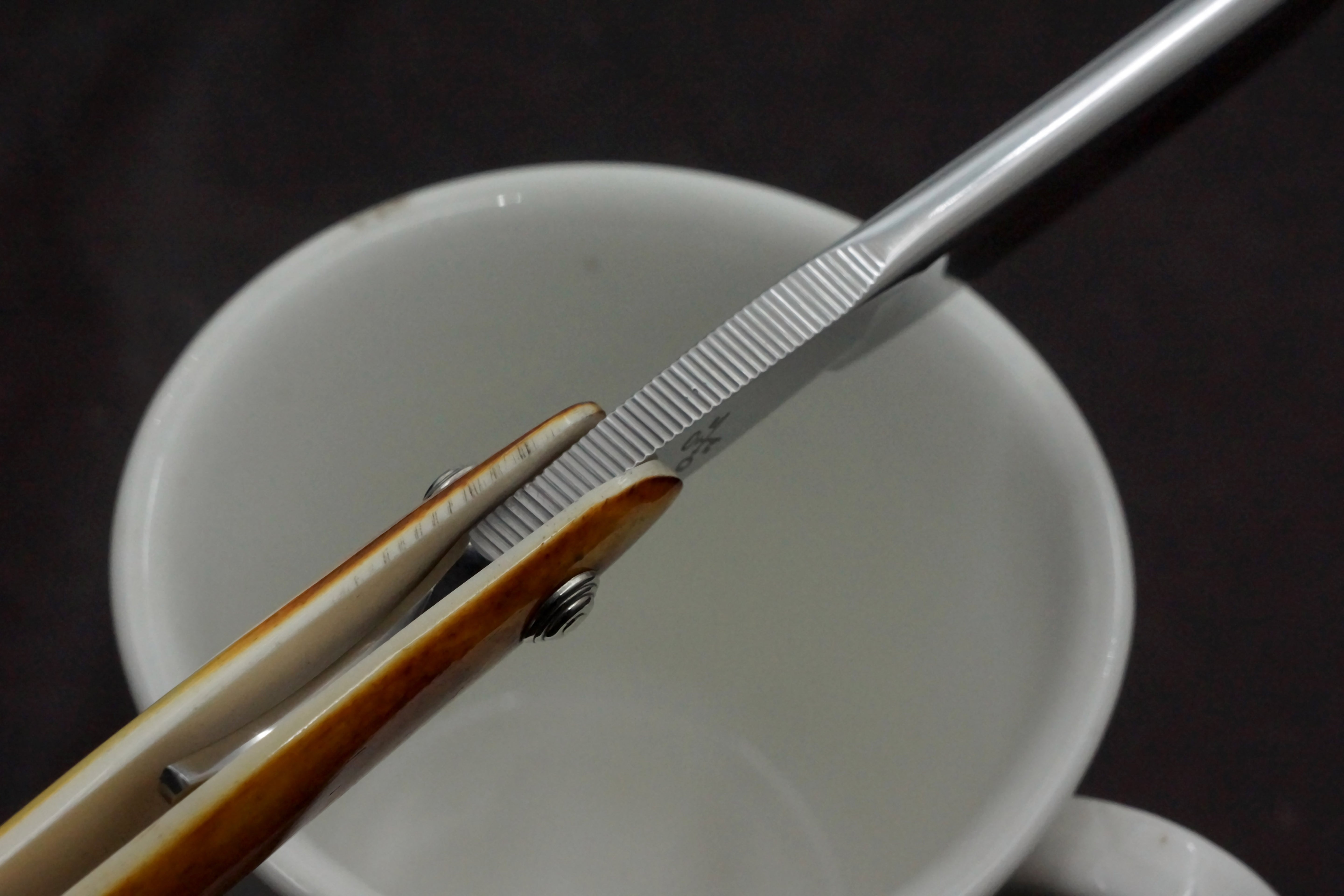 Friedrich Herder No. 76 Pristine 7/8 Full Hollow Custom Scales - Solingen Vintage Straight Razor - Shave Ready