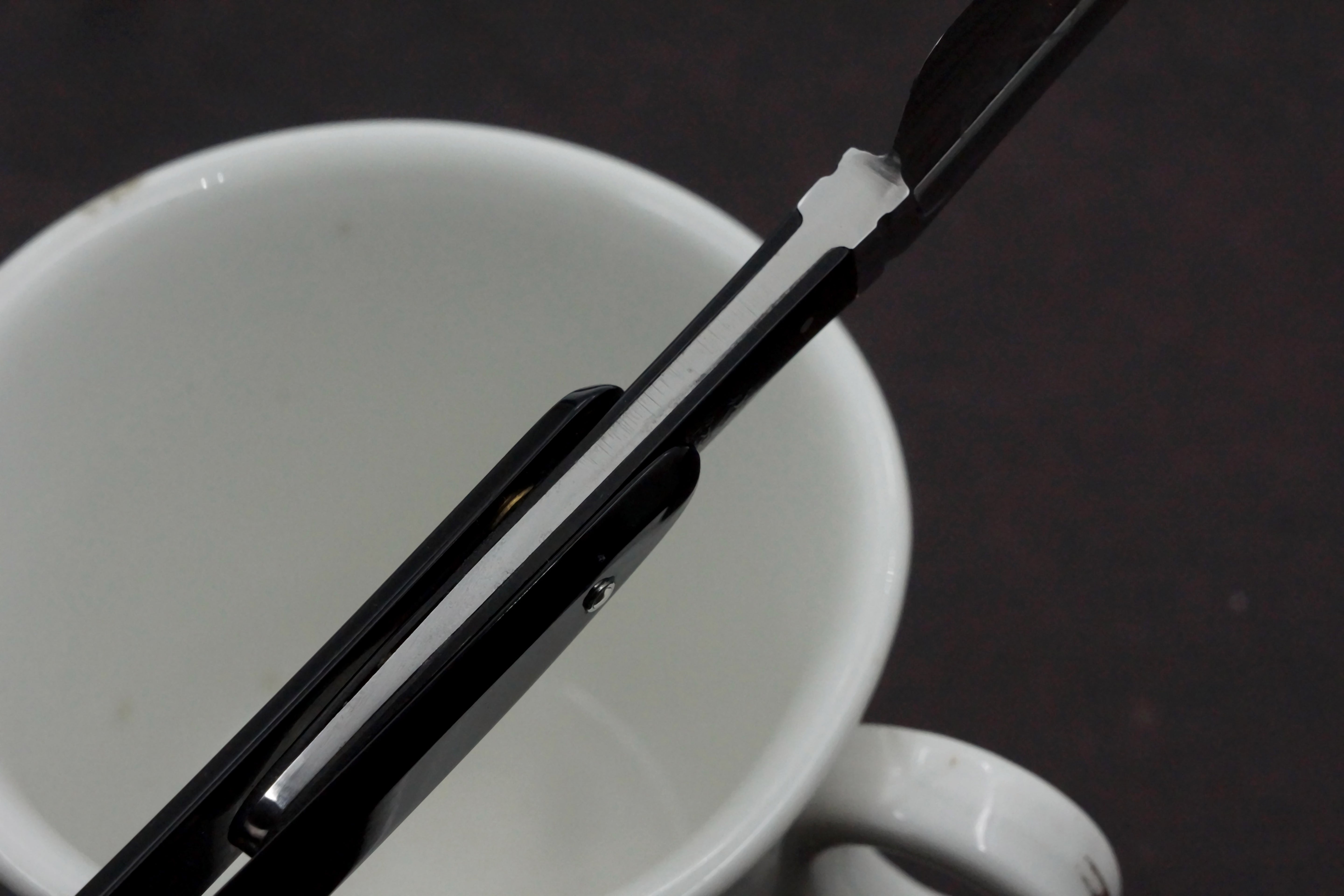 Nichiri Rikishia 6/8 Full Hollow Blade - Excellent Vintage Restored Japanese Straight Razor - Shave Ready