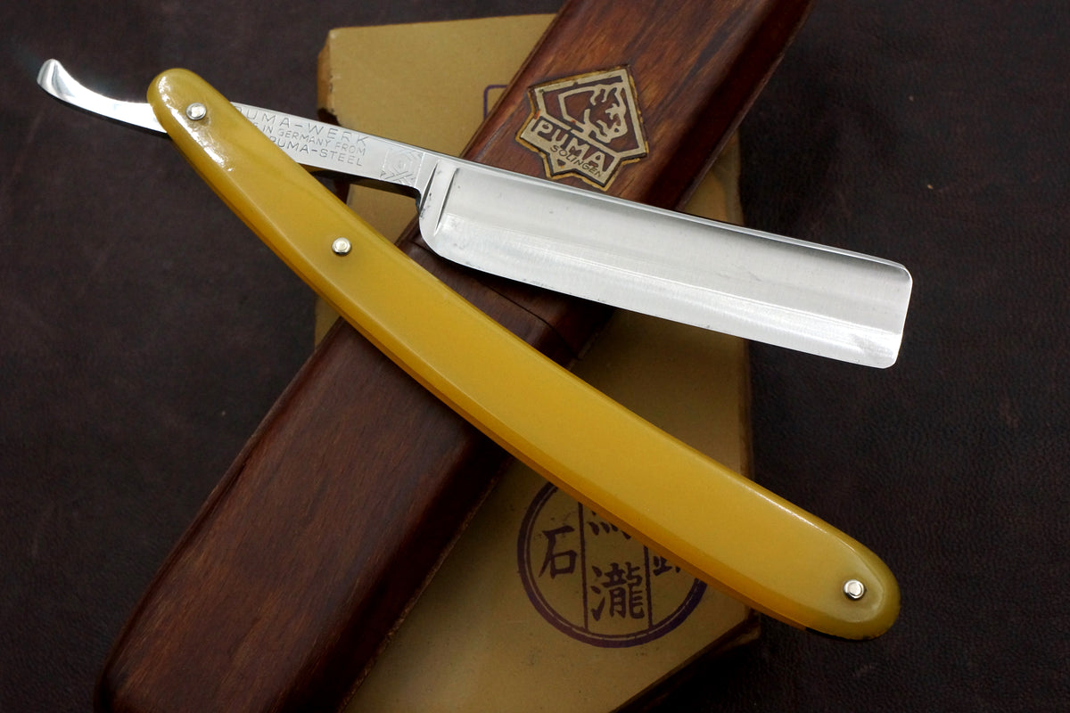 Puma No.75 High Class 6/8 Full Hollow - Excellent+ Vintage Solingen Straight Razor - Shave Ready