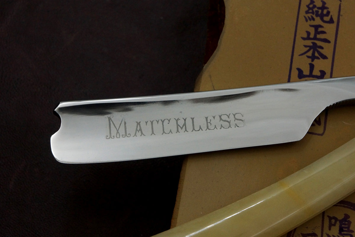 Clark Bros. Cutlery 6/8 Blade - Excellent Vintage Etched Solingen Straight Razor - Shave Ready