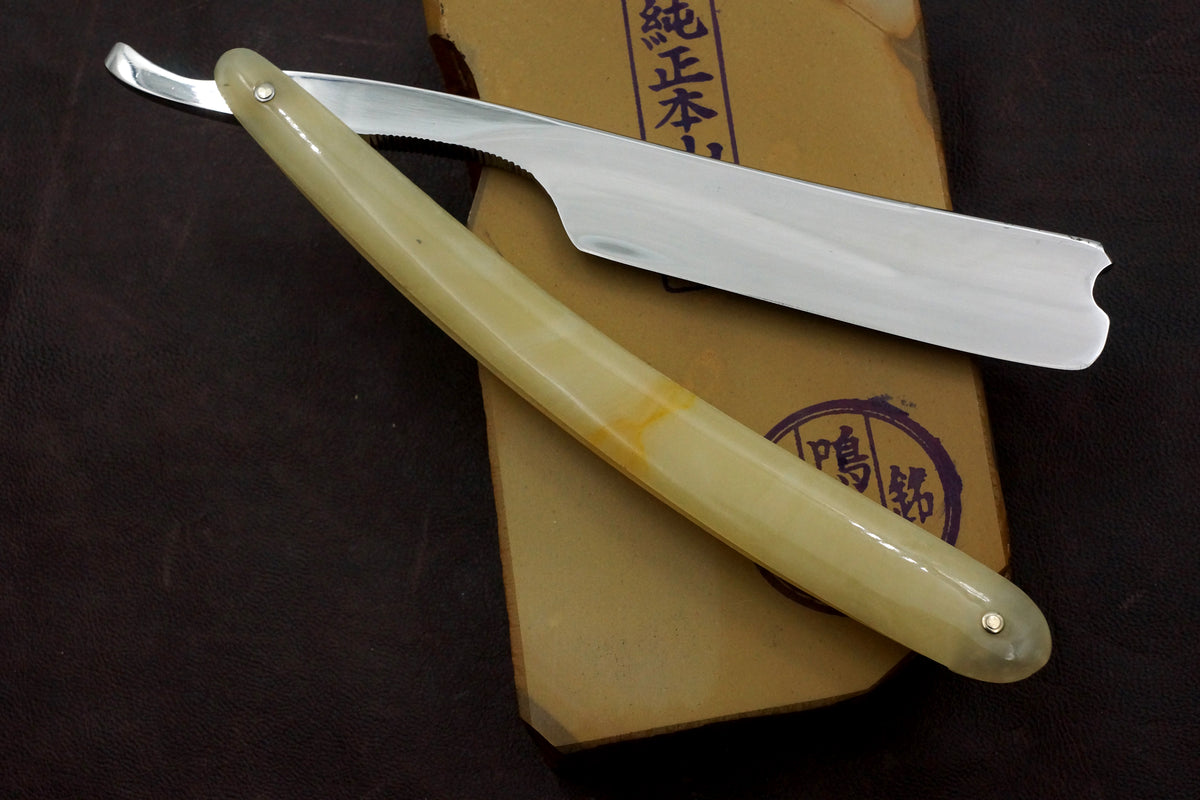 Clark Bros. Cutlery 6/8 Blade - Excellent Vintage Etched Solingen Straight Razor - Shave Ready