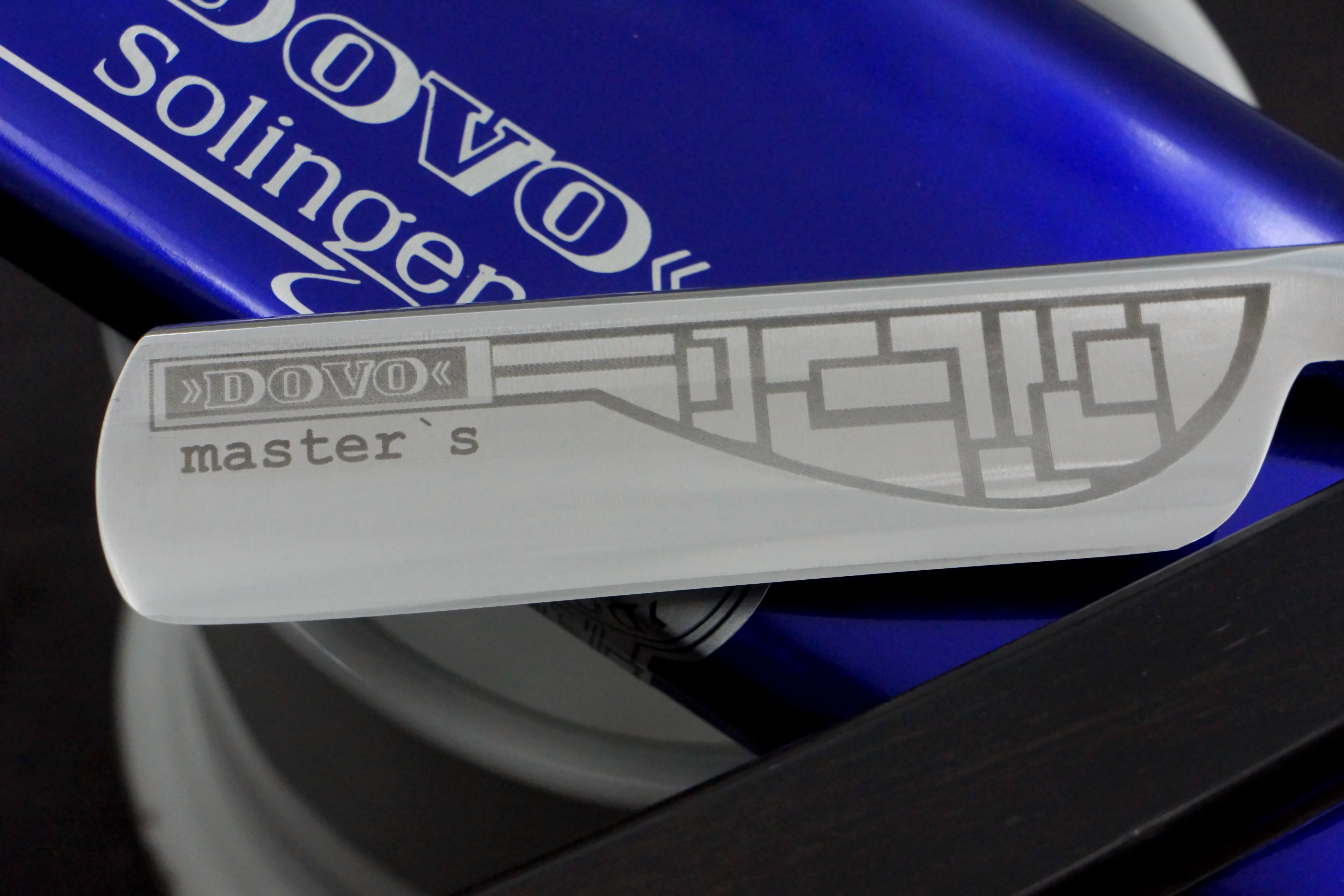 Dovo "Master's" - Preowned Fancy 13/16 Full Hollow Stainless Blade - Solingen Straight Razor - Shave Ready
