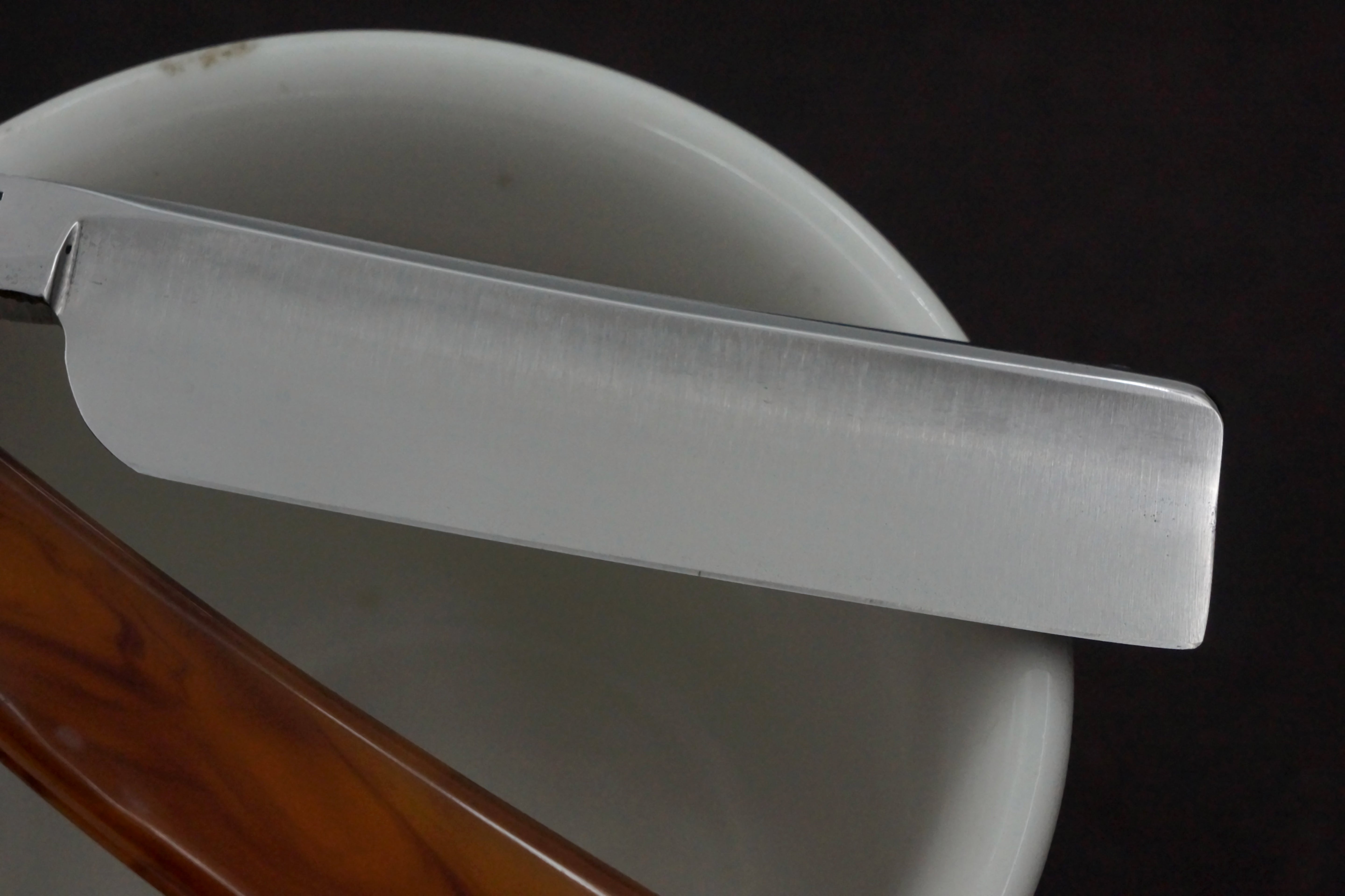 Diamond Hayashi No.120 Excellent Restored - 6/8 Quarter Hollow Japanese Straight Razor - Shave Ready