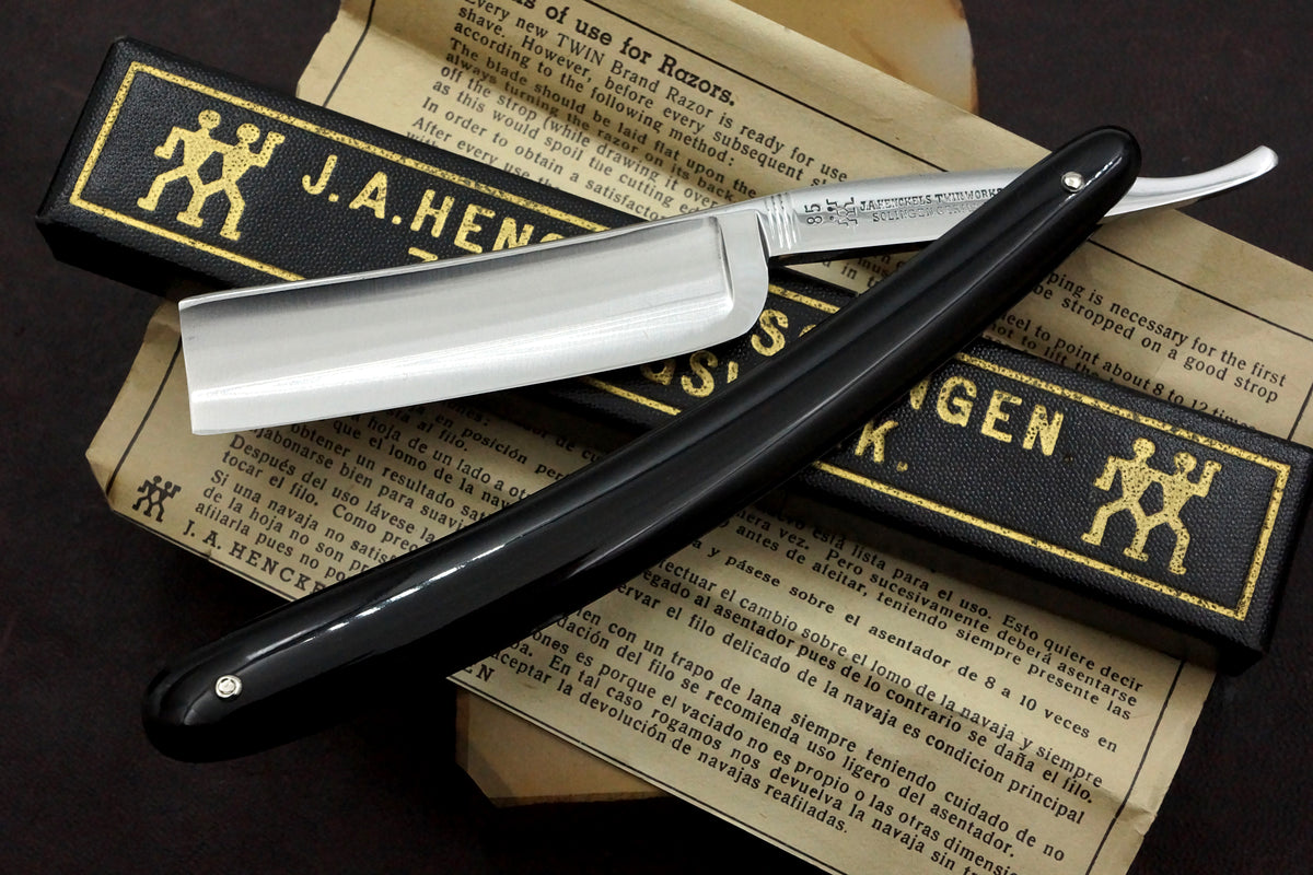 Henckels No. 85 11/16 Full Hollow Blade - Mint Vintage Solingen Straight Razor - Shave Ready