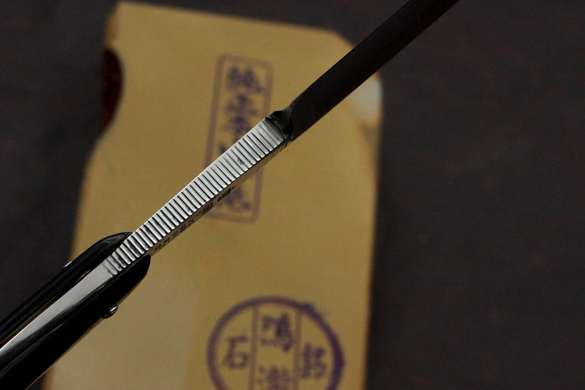 David Issard - 6/8 Full Hollow Blade - Excellent+ Vintage French Straight Razor - Shave Ready