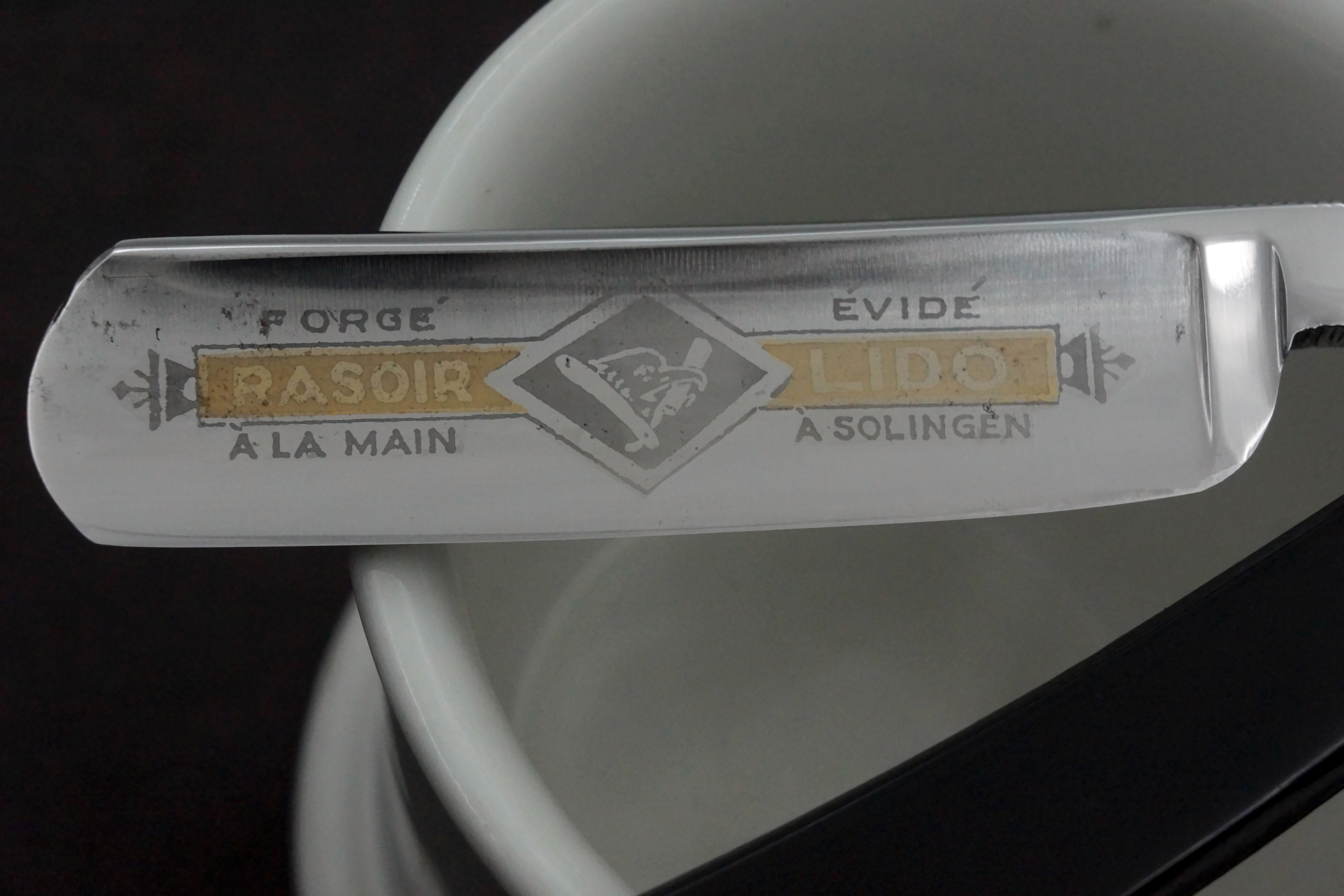 Lido 13/16 Full Hollow - Excellent+ Vintage Solingen Straight Razor - Shave Ready