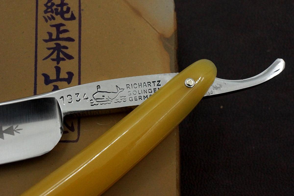Richartz "Torrey" 11/16 Full Hollow Blade - Excellent Vintage Solingen Straight Razor - Shave Ready