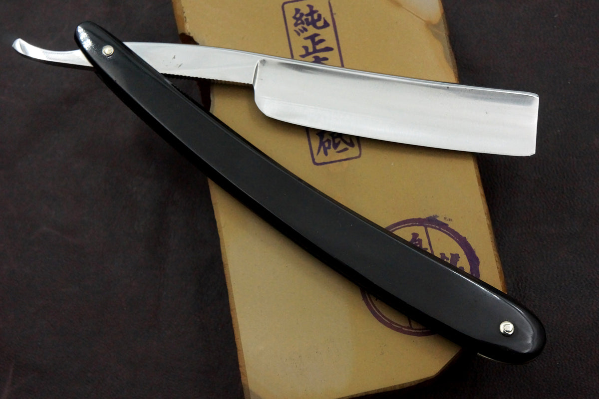 American Razor Co. "American Extra Hollow Ground" Half Hollow - Excellent++ 11/16 American Straight Razor - Shave Ready