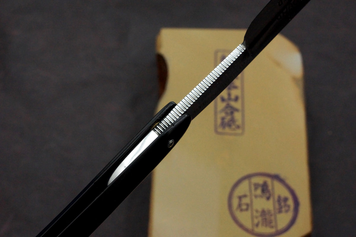 American Razor Co. "American Extra Hollow Ground" Half Hollow - Excellent++ 11/16 American Straight Razor - Shave Ready