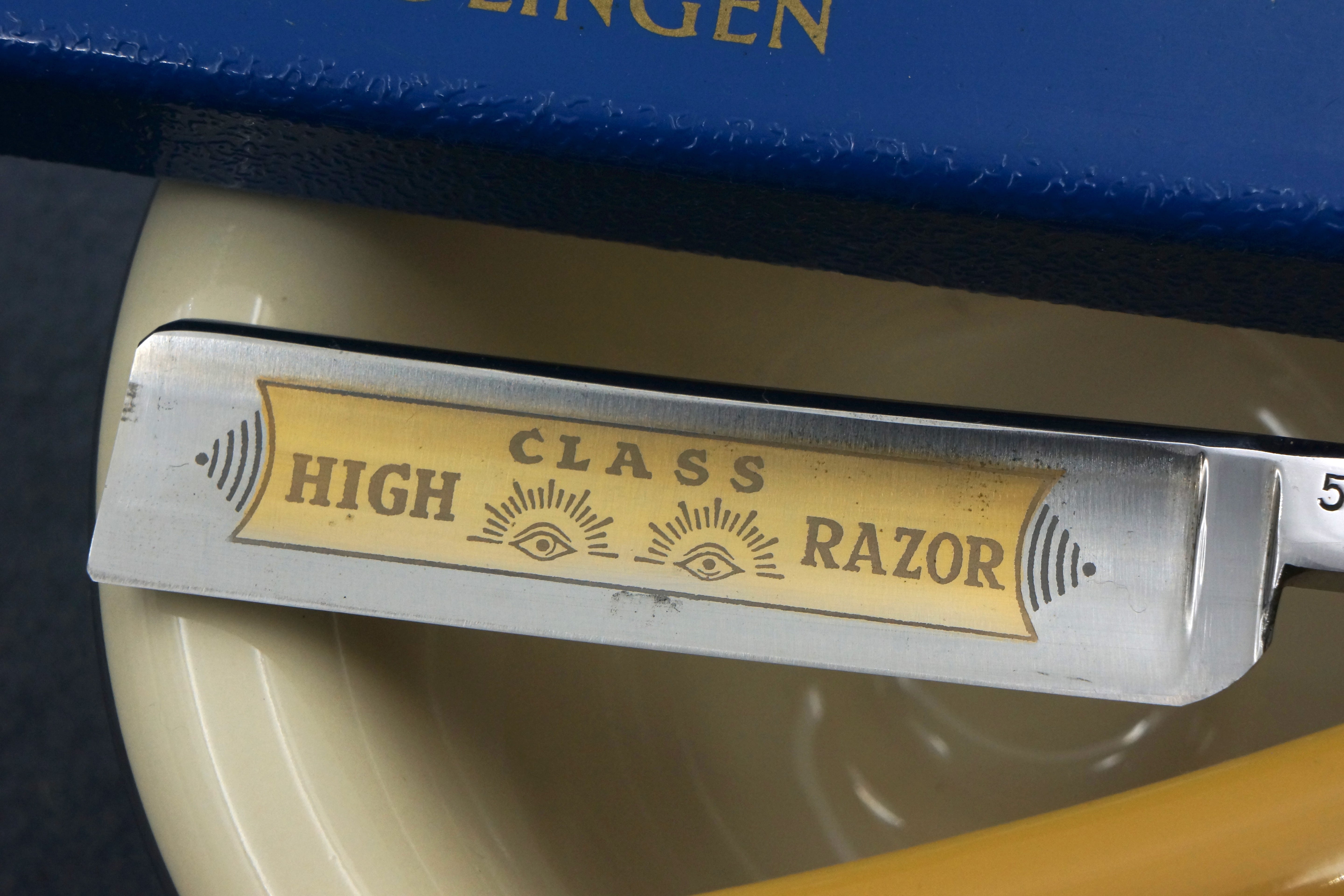 Carl Schlieper No. 501 - 11/16 Excellent Full Hollow - Vintage Solingen Straight Razor - Shave Ready