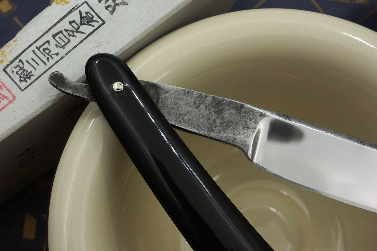 William Harrison - 6/8 Early 1800s Stubtail with Horn Scales - Fully Restored Sheffield Straight Razor - Shave Ready