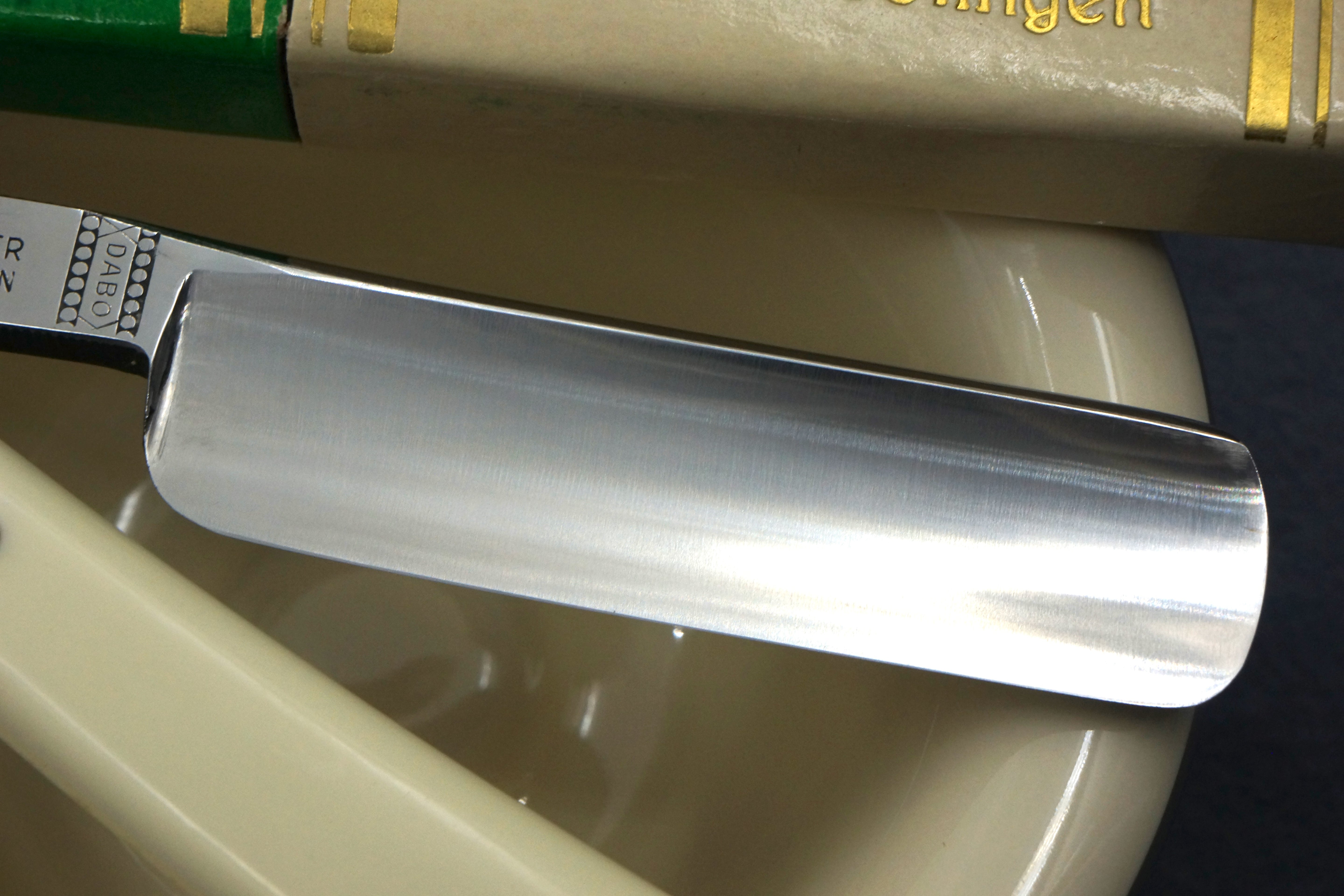 Koch & Schafer "Dabo" - Mint 6/8 Full Hollow Blade - Vintage Solingen Straight Razor - Shave Ready