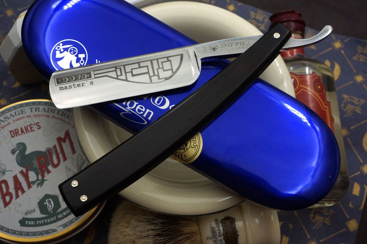 Dovo "Master's" - Preowned Fancy 13/16 Full Hollow Stainless Blade - Solingen Straight Razor - Shave Ready