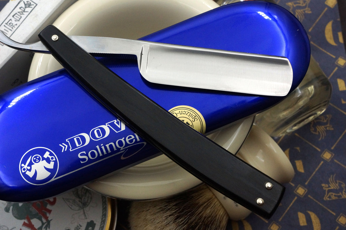 Dovo "Master's" - Preowned Fancy 13/16 Full Hollow Stainless Blade - Solingen Straight Razor - Shave Ready