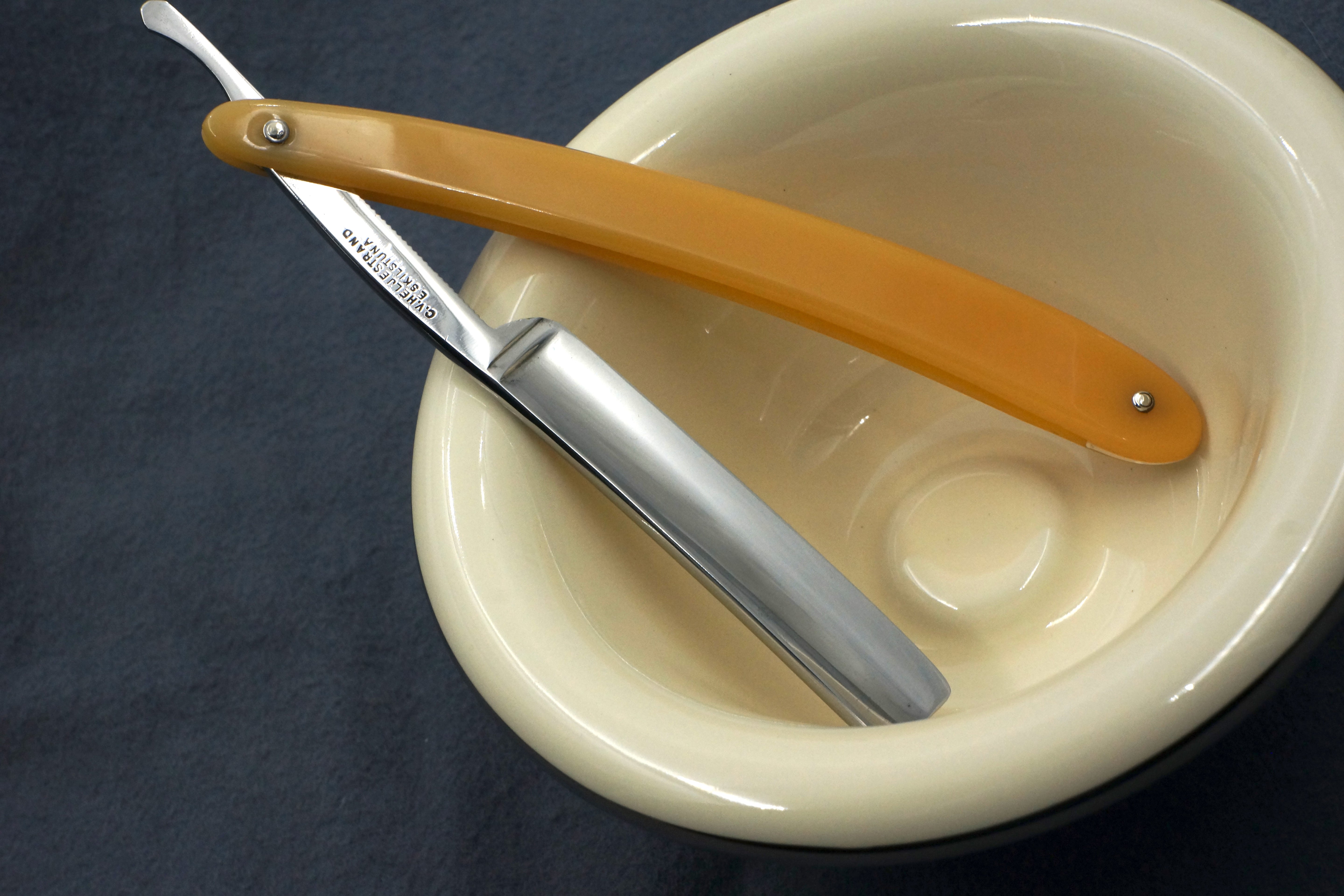 C.V. Heljestrand MK No.2 4/8 Blade - Excellent Eskilstuna Sweden Straight Razor - Shave Ready (Copy)